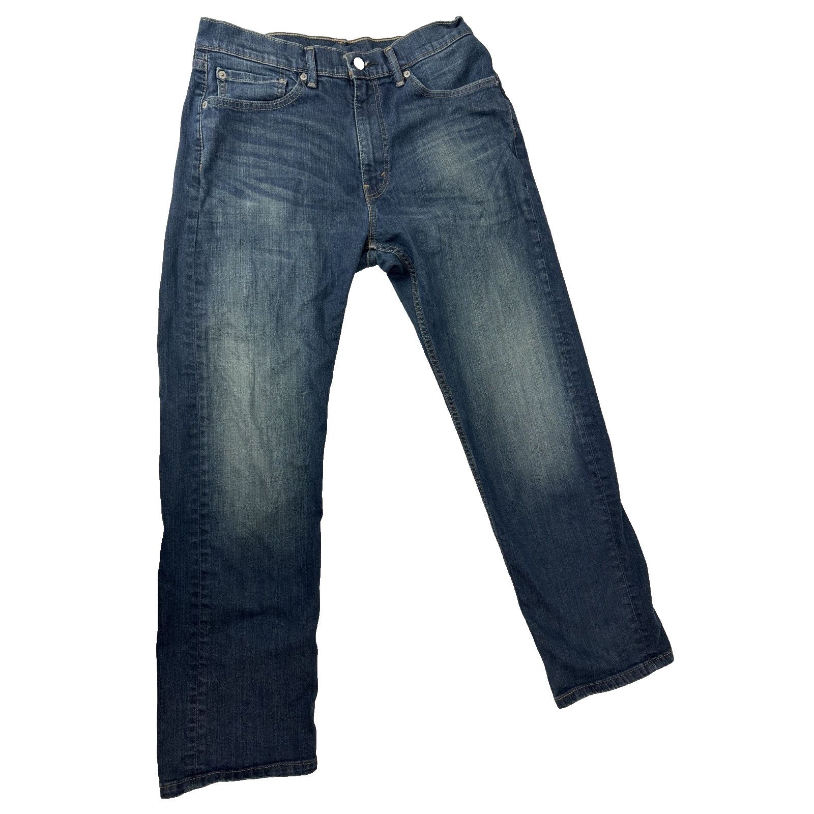 Levi's Levi's 505 Straight Leg Jeans Men 33 * 30 Grunge Zip Fly Size US 33 - 2 Thumbnail