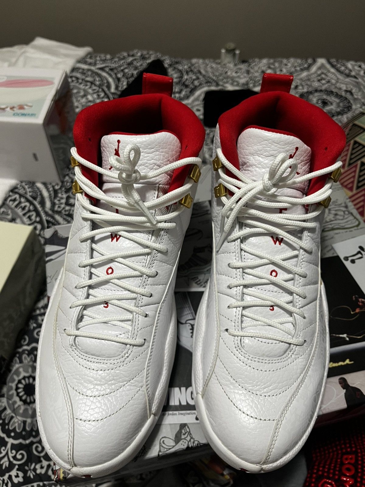 Jordan Brand FIBA Air Jordan 12 Size US 10.5 / EU 43-44 - 5 Thumbnail