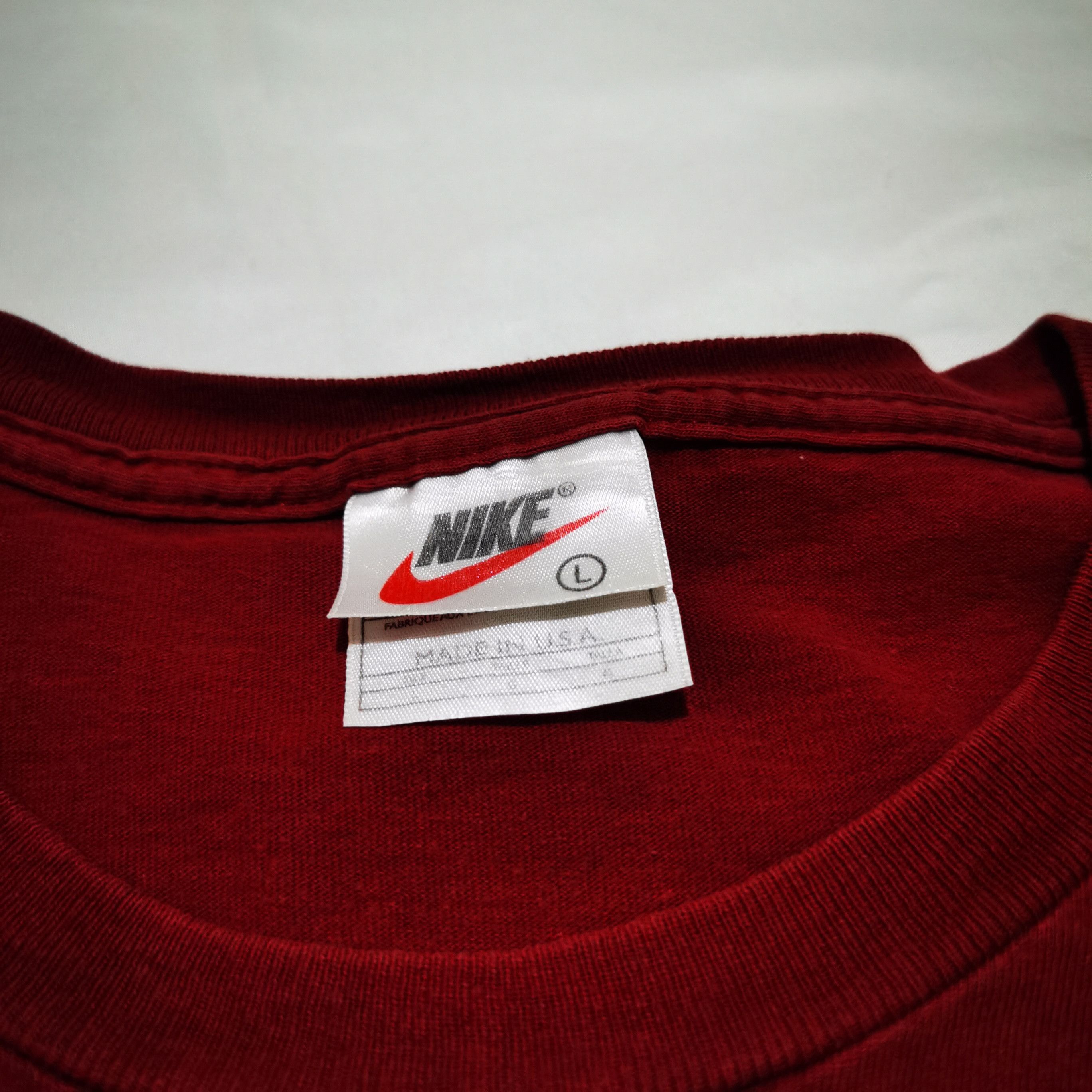 Nike Vintage 90s Nike big swoosh Size US L / EU 52-54 / 3 - 2 Thumbnail