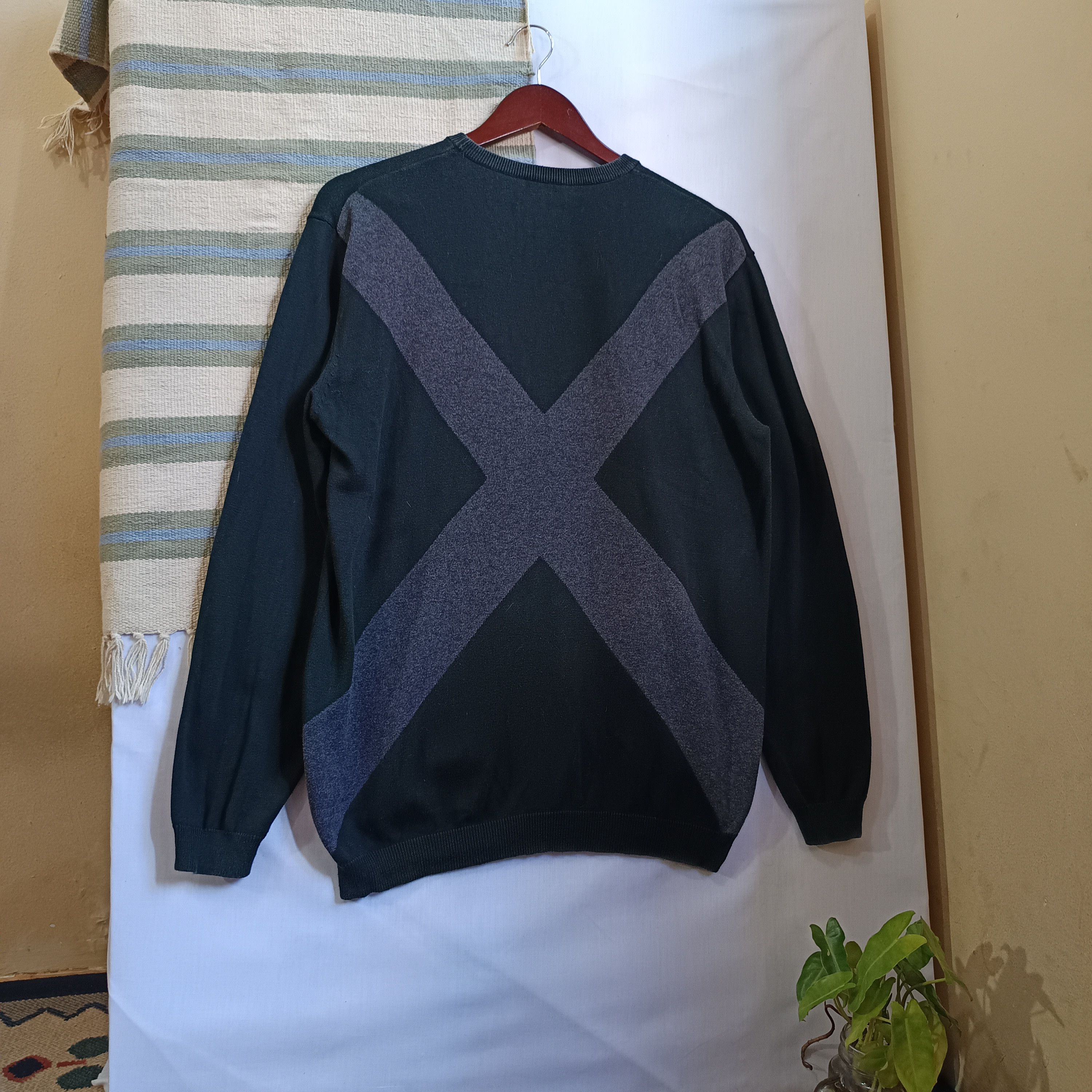 Original Fake ORGINAL FAKE BIG X KNITT SWEATER Size US XL / EU 56 / 4 - 1 Thumbnail