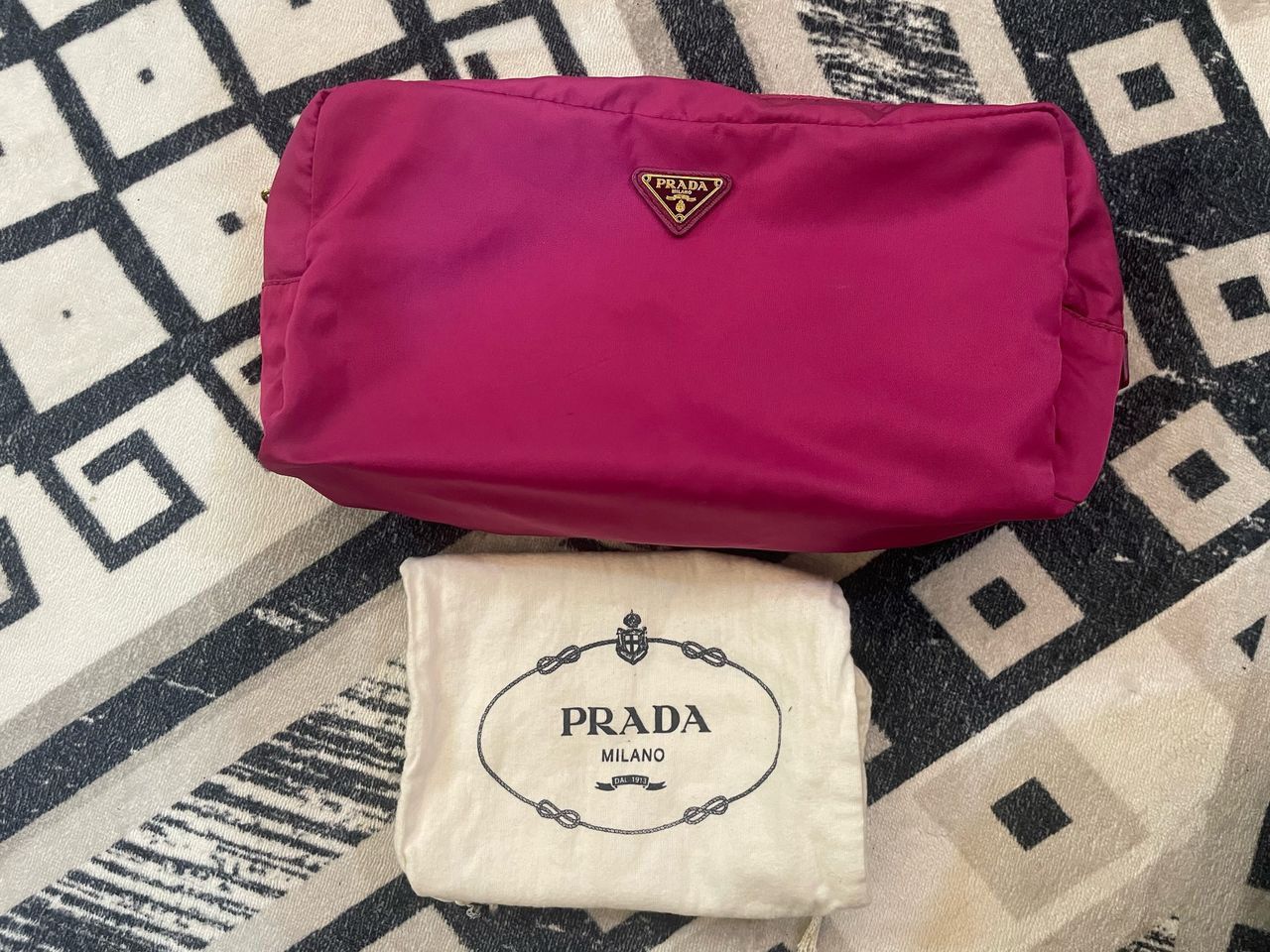 Prada Authentic PRADA Cosmetic bag Size ONE SIZE - 4 Thumbnail