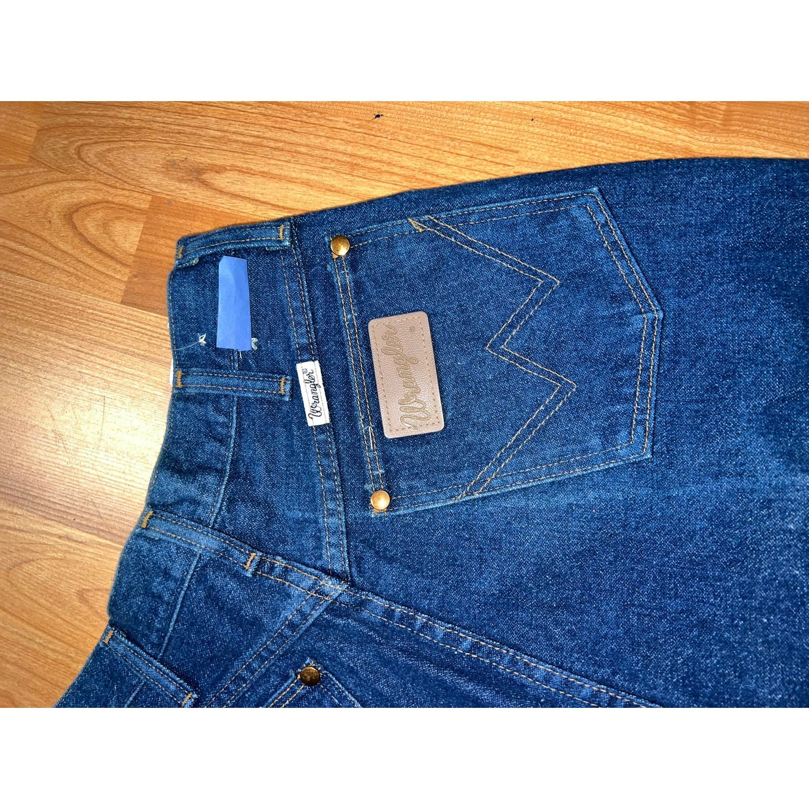 Wrangler Vintage Womens Wrangler Jeans Denim 70s 1970s 11x36 VTG 11 Size 24" / US 00 / IT 34 - 8 Thumbnail