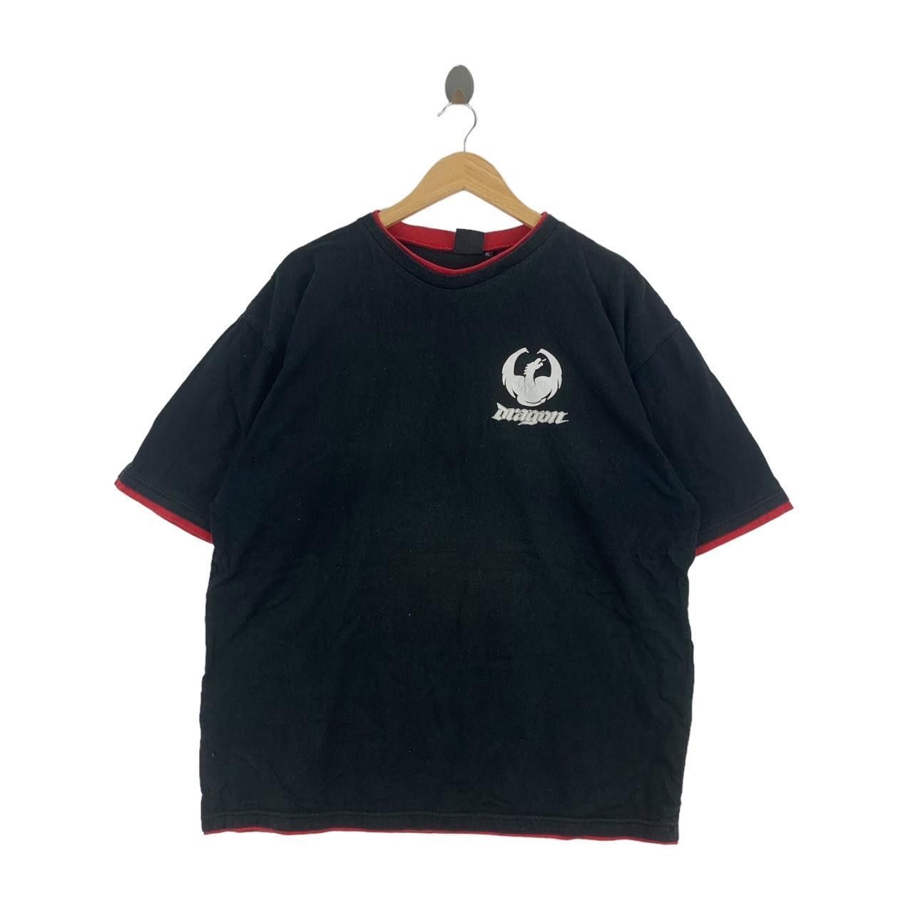 Vintage Vintage 90’ DRAGON HIP HOP RAP Ringer Tee Shirt Size US XXL / EU 58 / 5 - 2 Thumbnail