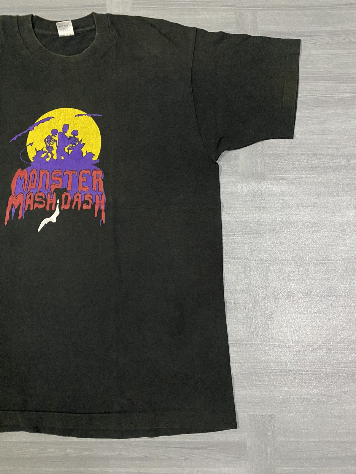 Vintage Vintage Monster Mash Dash T-Shirt Size US XL / EU 56 / 4 - 4 Thumbnail