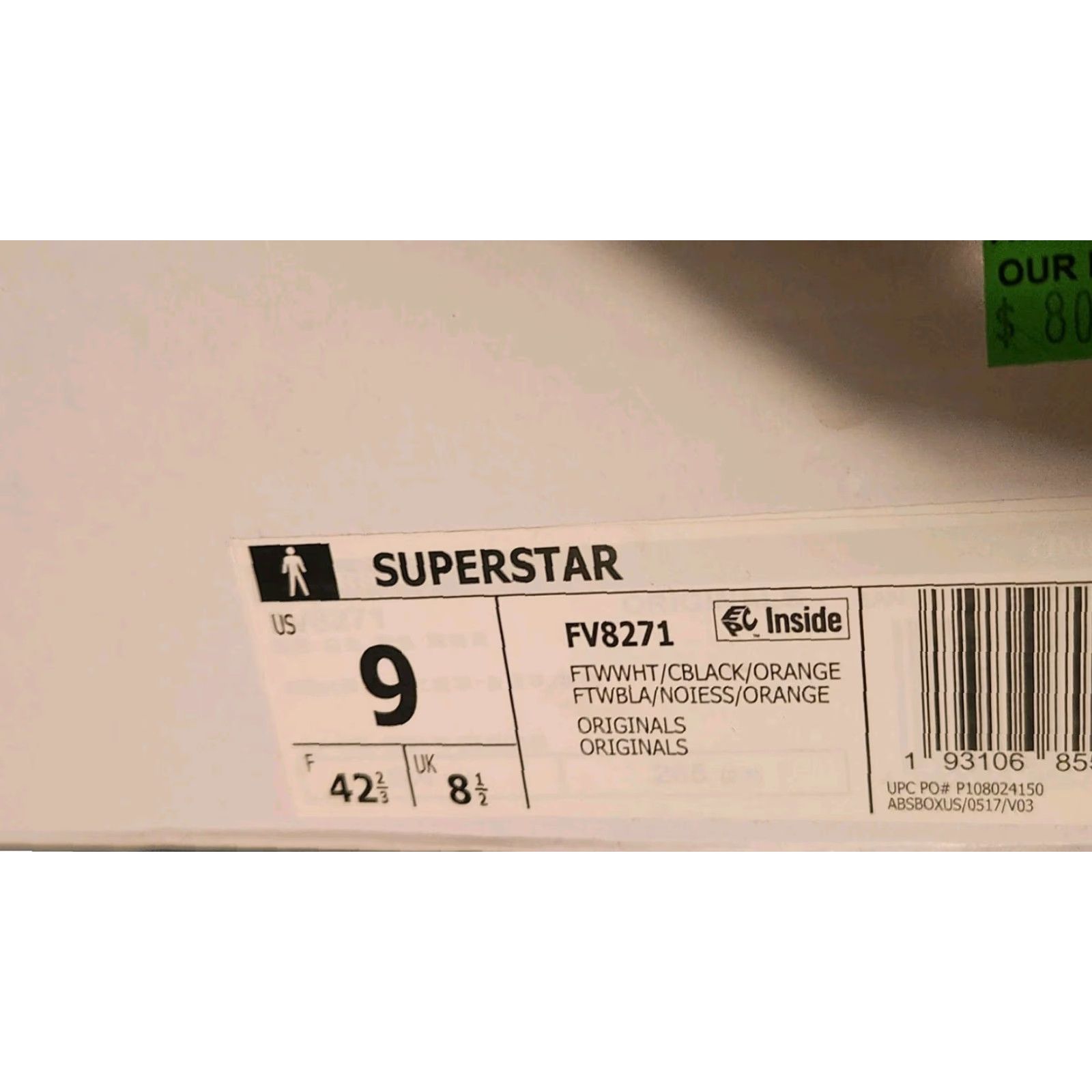 Adidas adidas Superstar vs Streetball Sneaker FV8271 White Black Mens US Size 9 Size US 9 / EU 42 - 4 Thumbnail