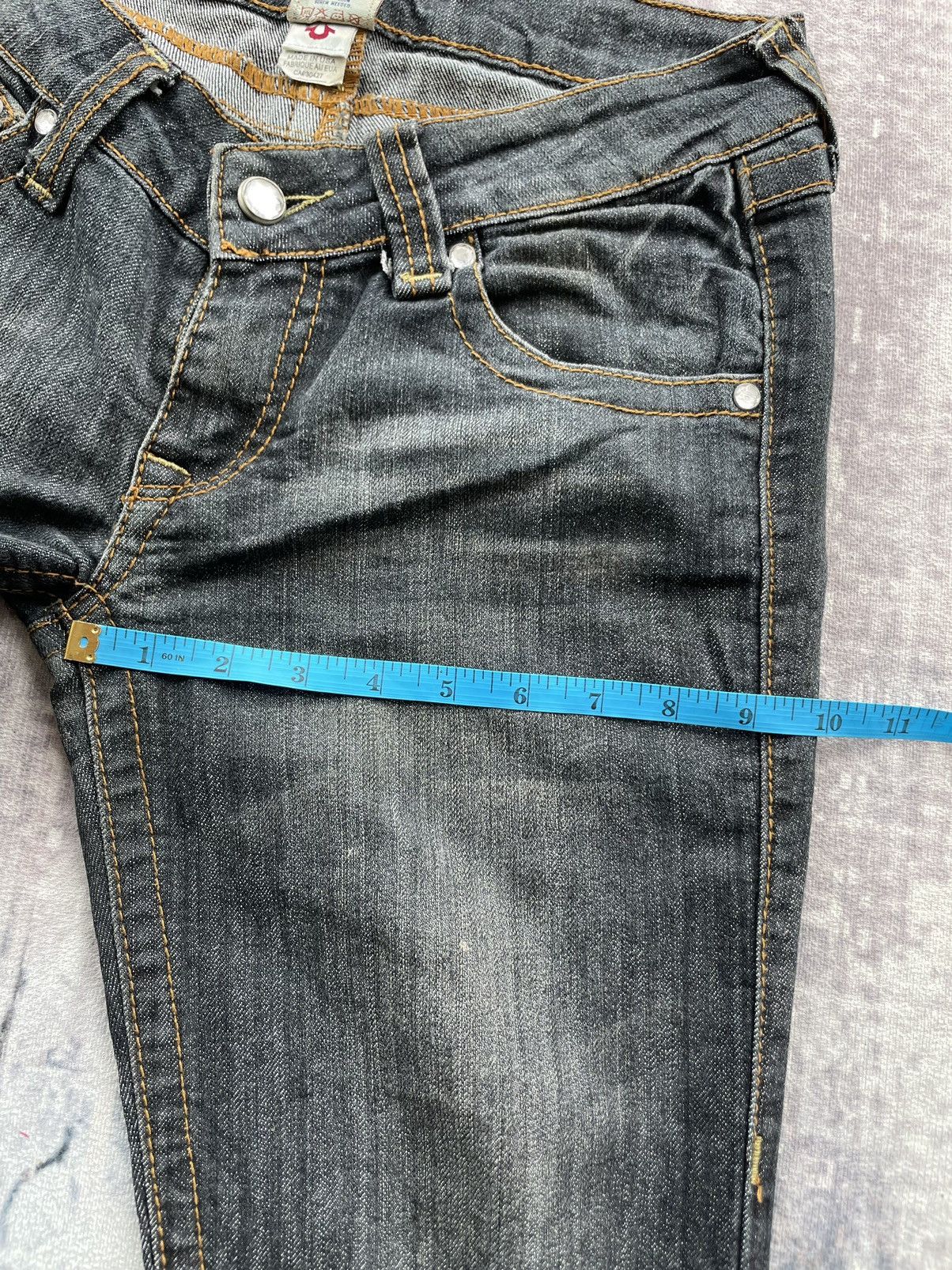 True Religion True Religion Black Straight Jeans Size US 31 - 15 Thumbnail