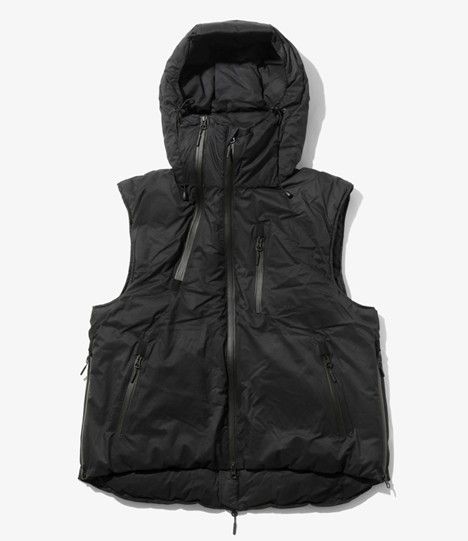 【新品】Engineered Garments Hood Short Vest Engineered Garments x Nanga - Zip Vest - Olive | Nepenthes