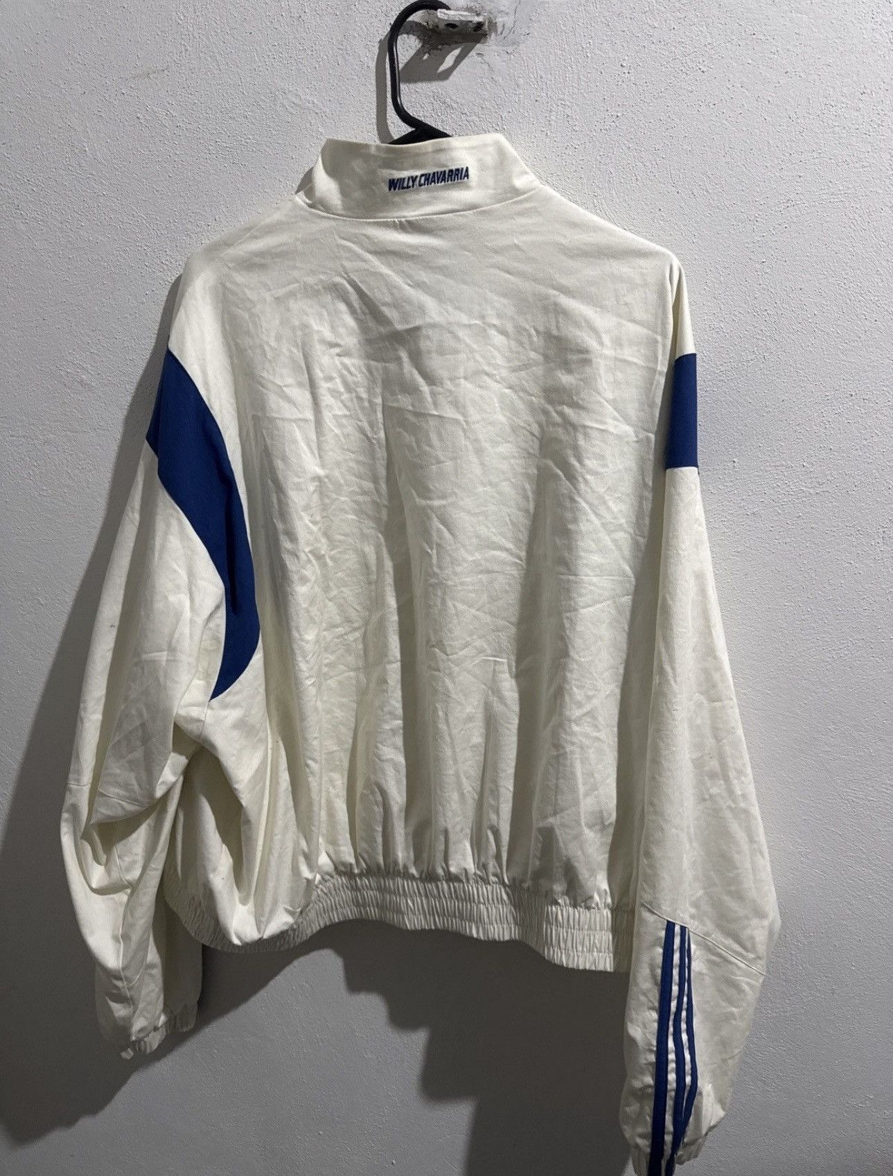 Adidas × Willy Chavarria Adidas x Willy Chavarria Poplin track jacket Sz M Size US M / EU 48-50 / 2 - 2 Thumbnail