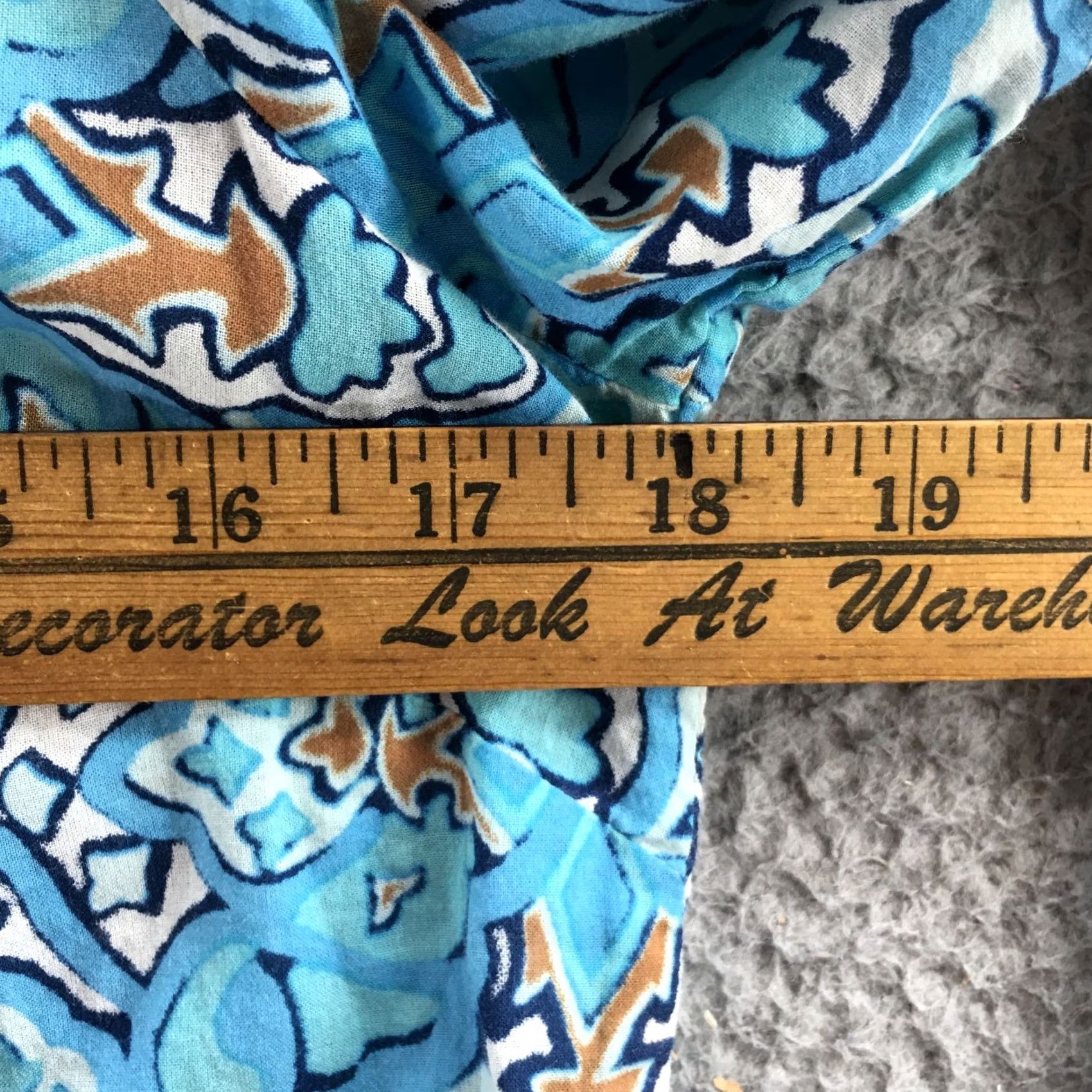 Talbots Talbots Petite Blouse Womens SP Blue Tile Print Long Sleeve Cotton Popover Shirt Beu/Blue Tile Print (Note: "Beu" placeholder not allowed) Size S / US 4 / IT 40 - 5 Thumbnail
