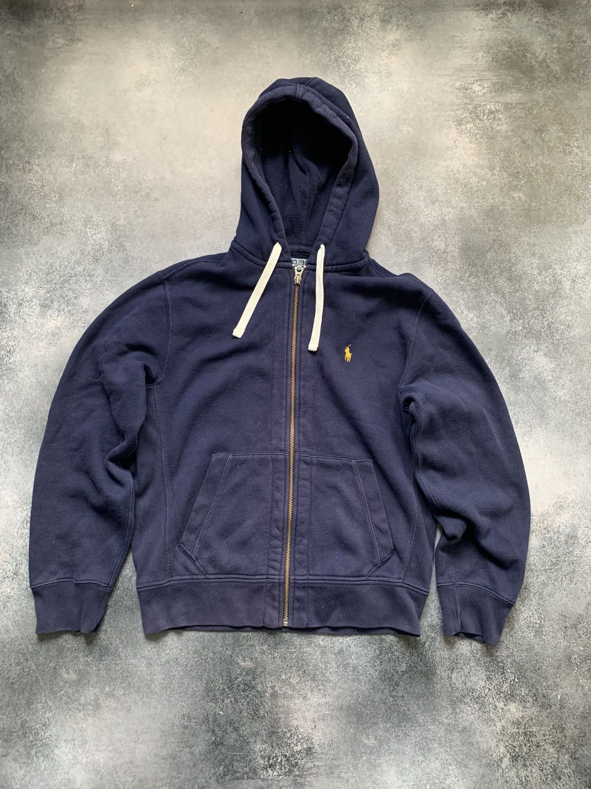 Polo Ralph Lauren × Vintage Polo Ralph Lauren Navy Logo Essential Hoodie Size US M / EU 48-50 / 2 - 1 Thumbnail