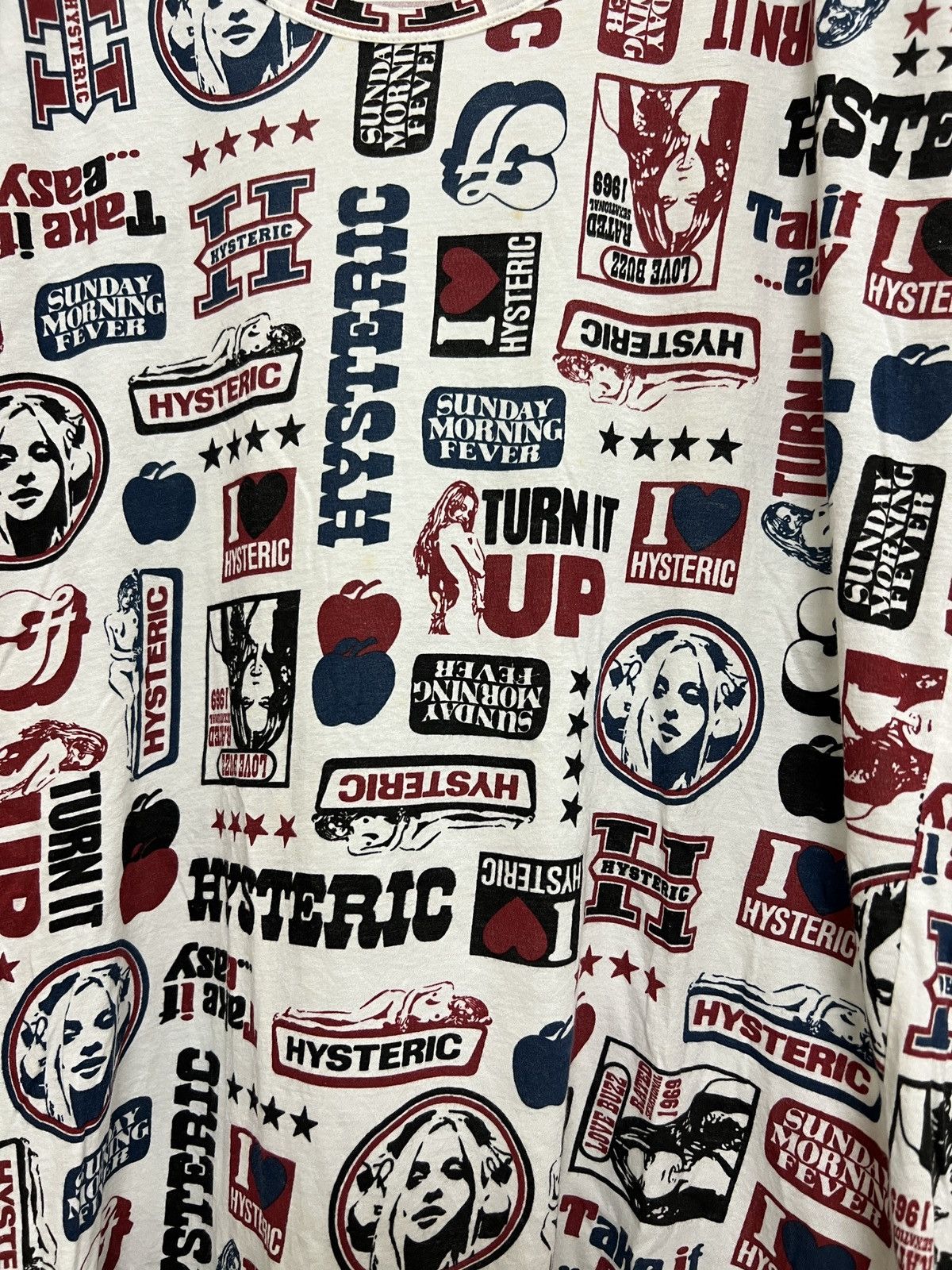 Designer × Hysteric Glamour × Japanese Brand HYSTERIC GLAMOUR FULL PRINT JAPANESE BRAND SHIRT Size M / US 6-8 / IT 42-44 - 4 Thumbnail