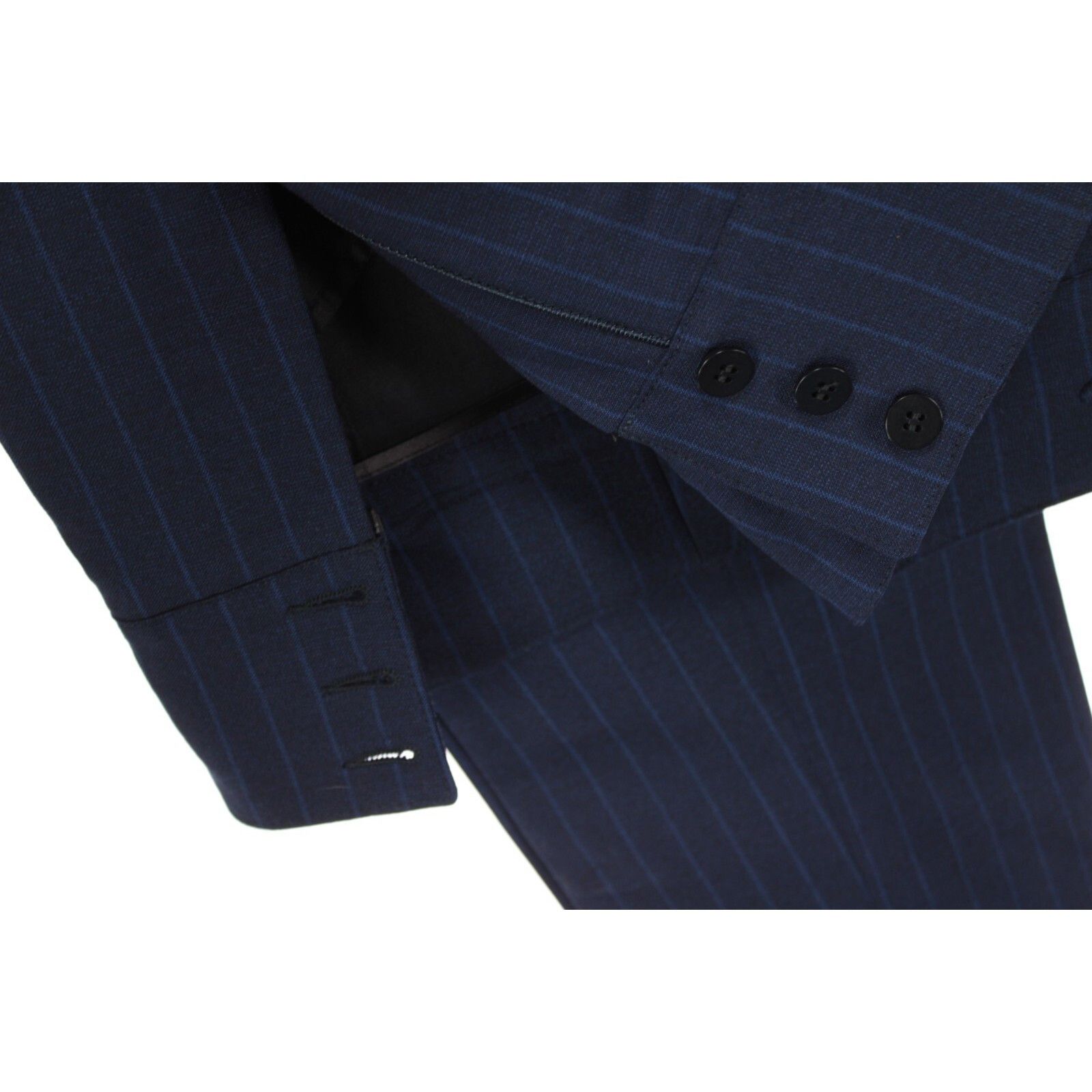 SARTORIO Sartorio Suit Size US 40 Regular in Blue Size 40R - 9 Thumbnail