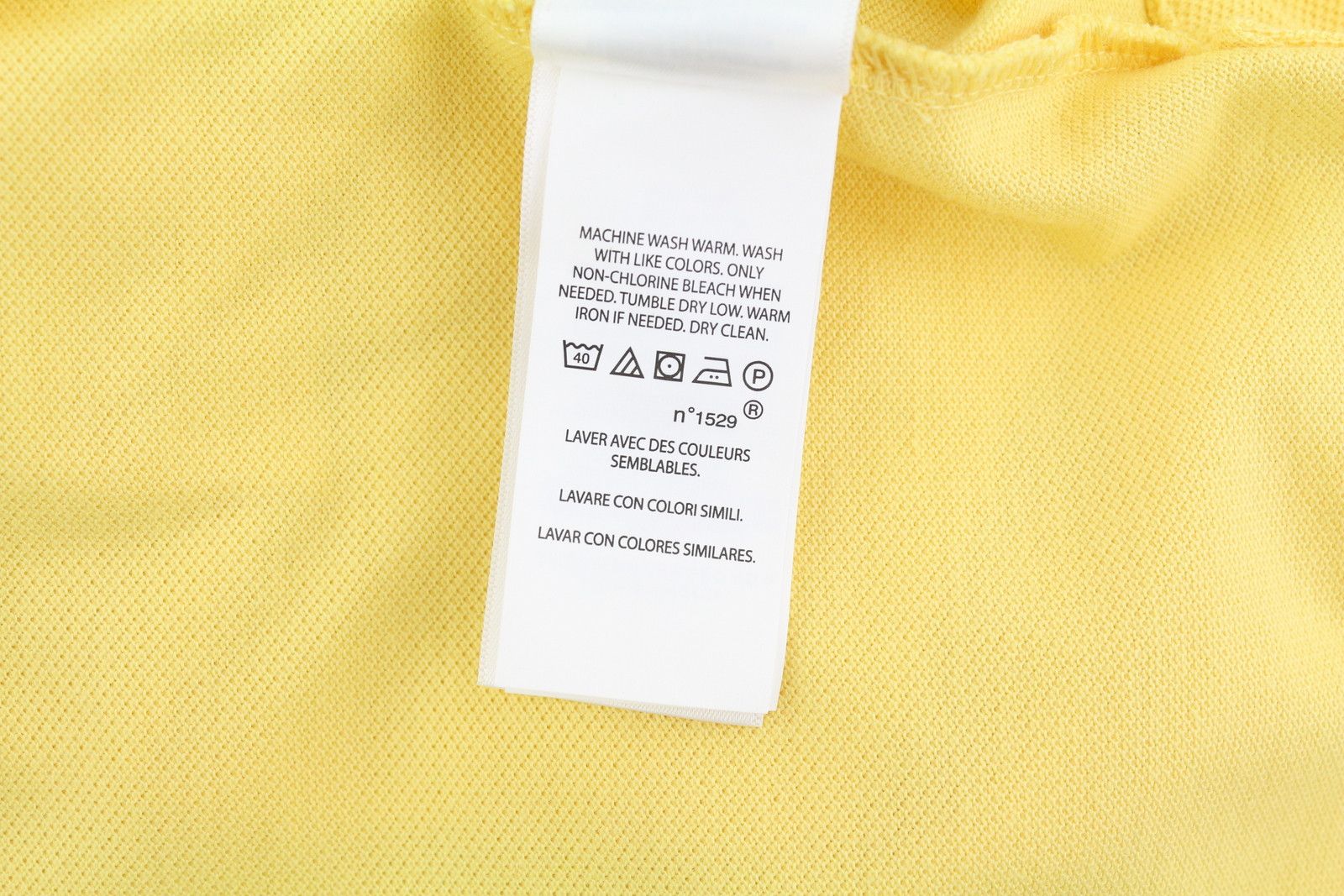 Polo Ralph Lauren CUSTOM SLIM FIT 2XL Yellow Short Sleeve T-Shirt 84525 Size US XXL / EU 58 / 5 - 9 Thumbnail
