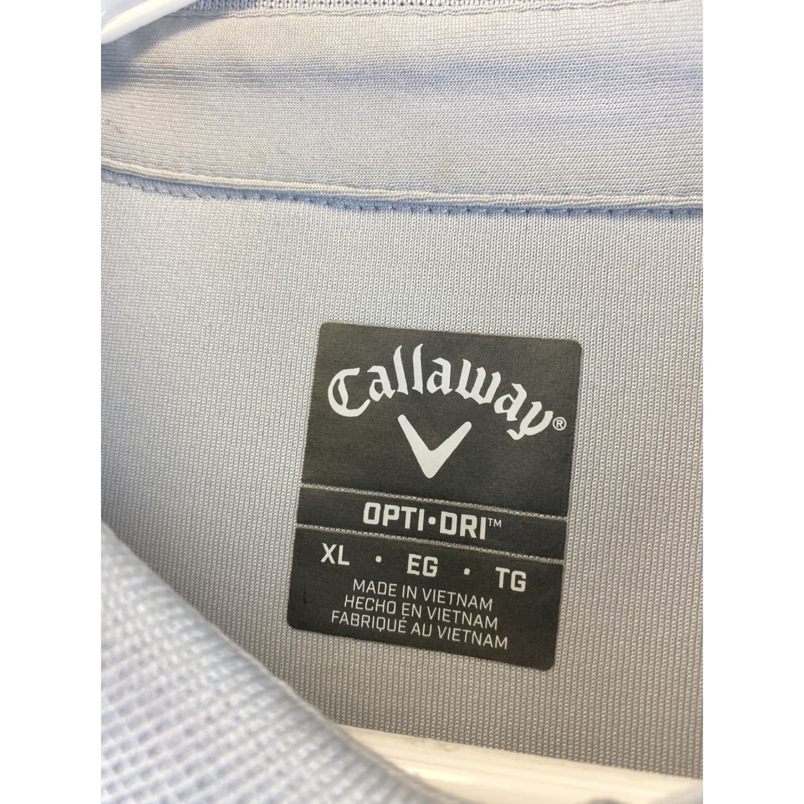 Callaway Callaway Polo Shirt Mens XL Blue Short Sleeve Golf Opti Dri / 90-40 Size US XL / EU 56 / 4 - 4 Thumbnail