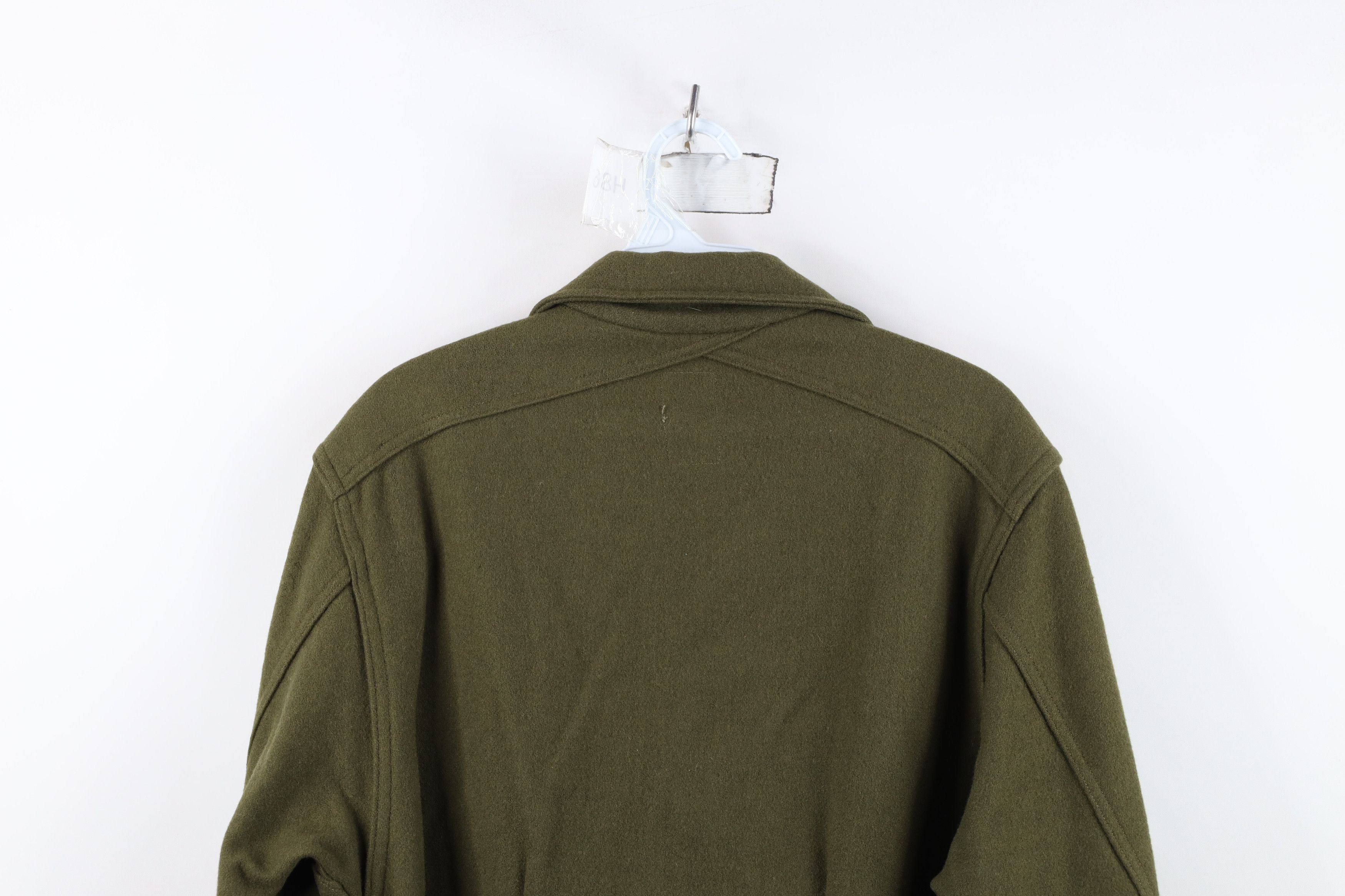 Vintage Vintage 60s Vietnam War Military Button Shirt Jacket USA Size US S / EU 44-46 / 1 - 14 Thumbnail