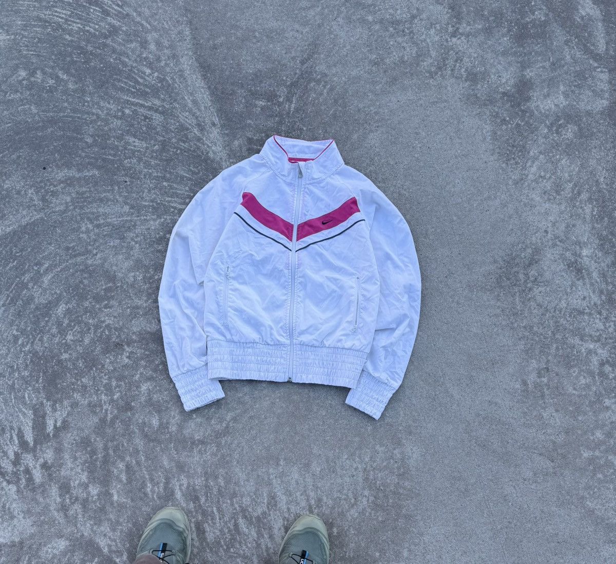 Other Vintage Nike 90s Y2K Streetwear zip track jacket Size M / US 6-8 / IT 42-44 - 1 Thumbnail