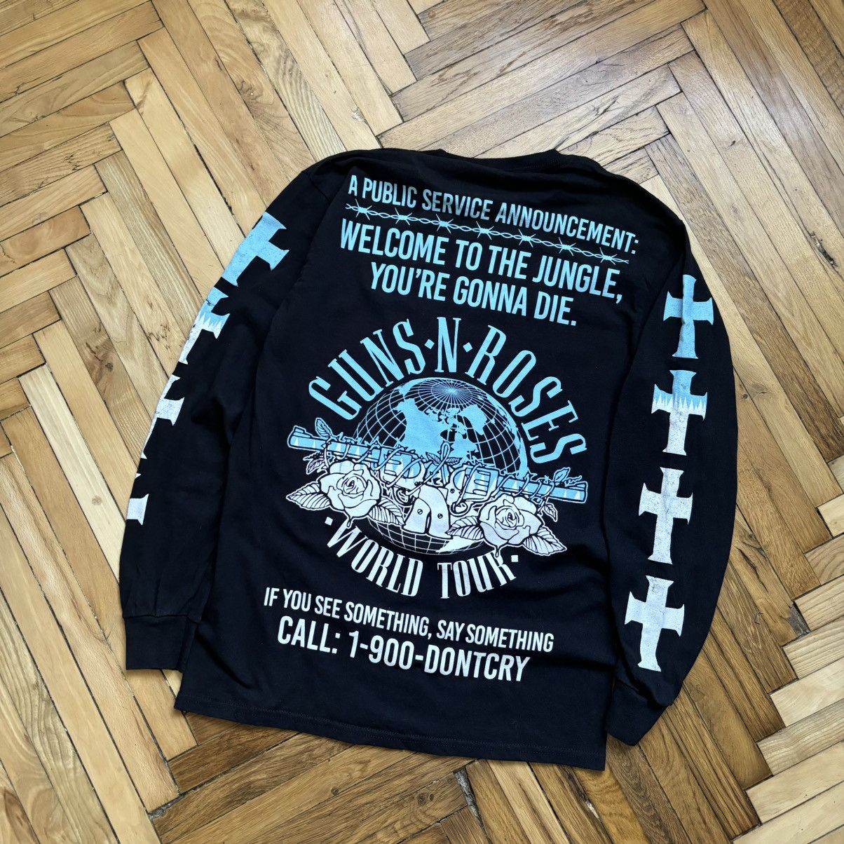 Band Tees × Guns N' Roses Guns N Roses Tour Long Sleeve Size US S / EU 44-46 / 1 - 2 Thumbnail