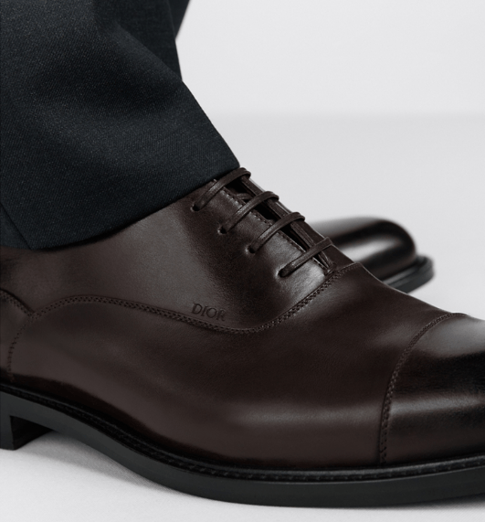 Dior o1w1db10426 3DE387 Embassy Oxford Shoes in Brown Size US 5.5 / EU 38 - 8 Thumbnail