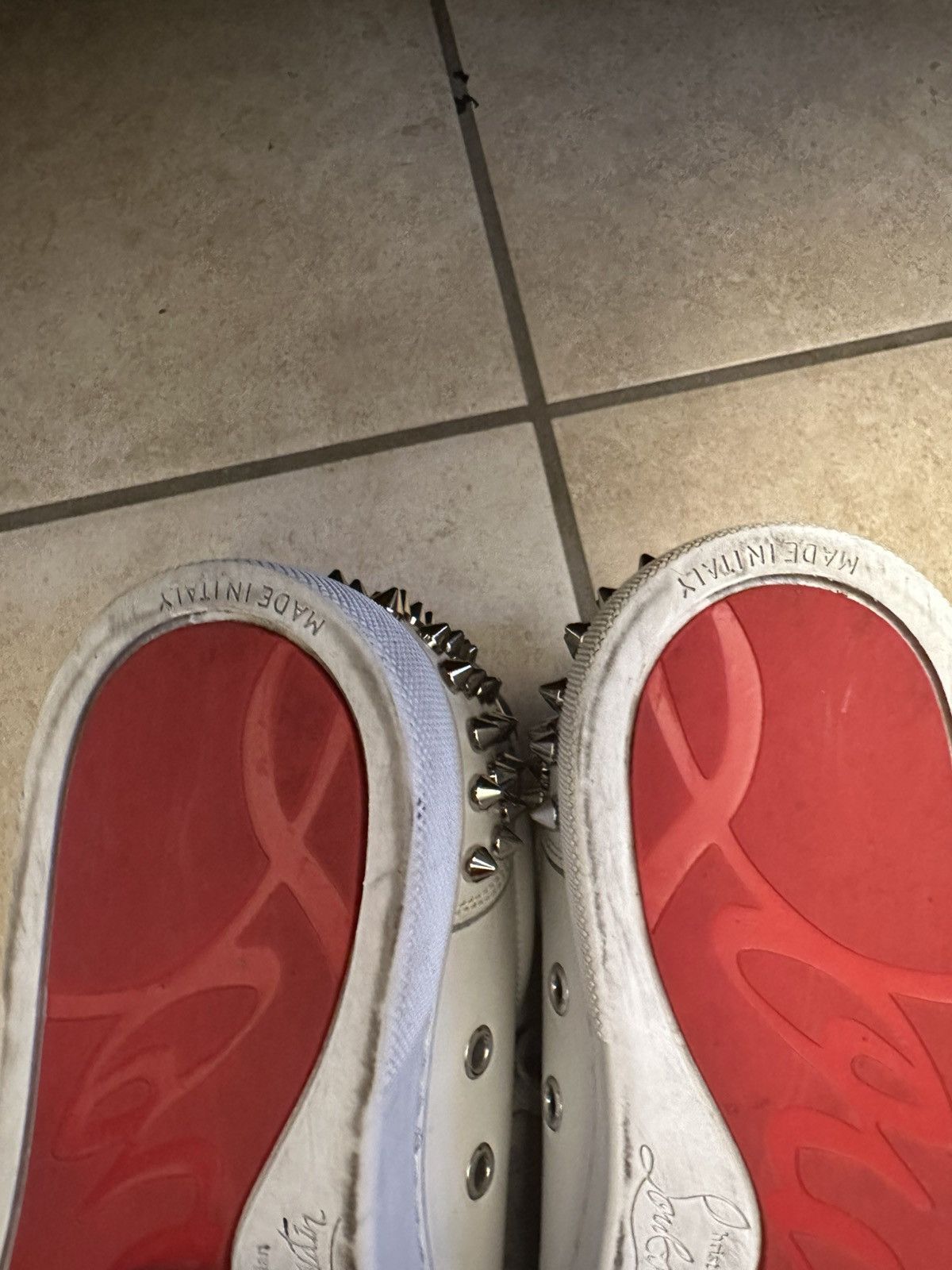 Christian Louboutin Christian Louboutin Louis Junior Spikes Size US 6 / EU 39 - 6 Thumbnail