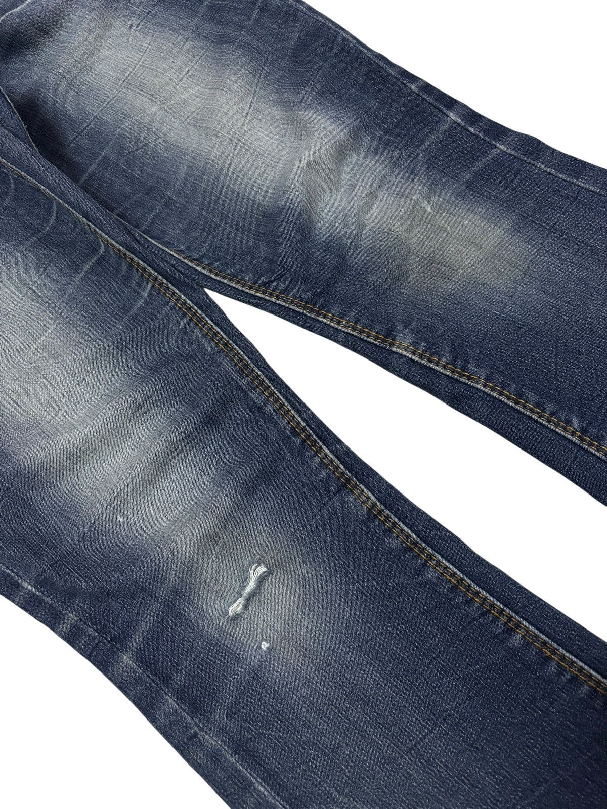 Japanese Brand Spicy Denim Japan Flared Bootcut Jeans Size 28" / US 6 / IT 42 - 4 Thumbnail