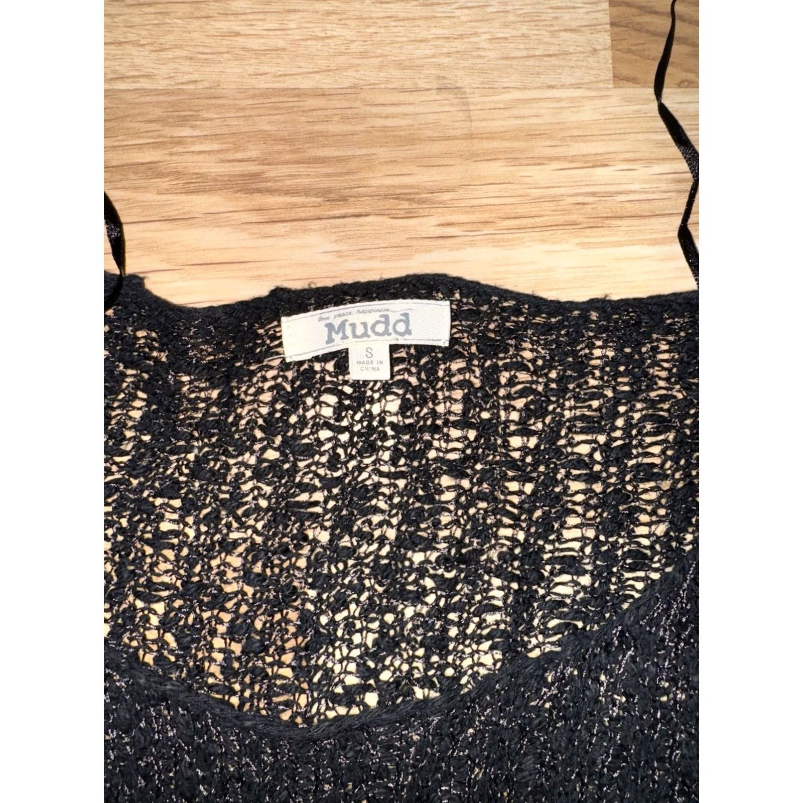 Vintage VINTAGE Mudd Blouse Black Sheer S Long Sleeve Y2K Bella Swan Core GUC Size S / US 4 / IT 40 - 2 Thumbnail