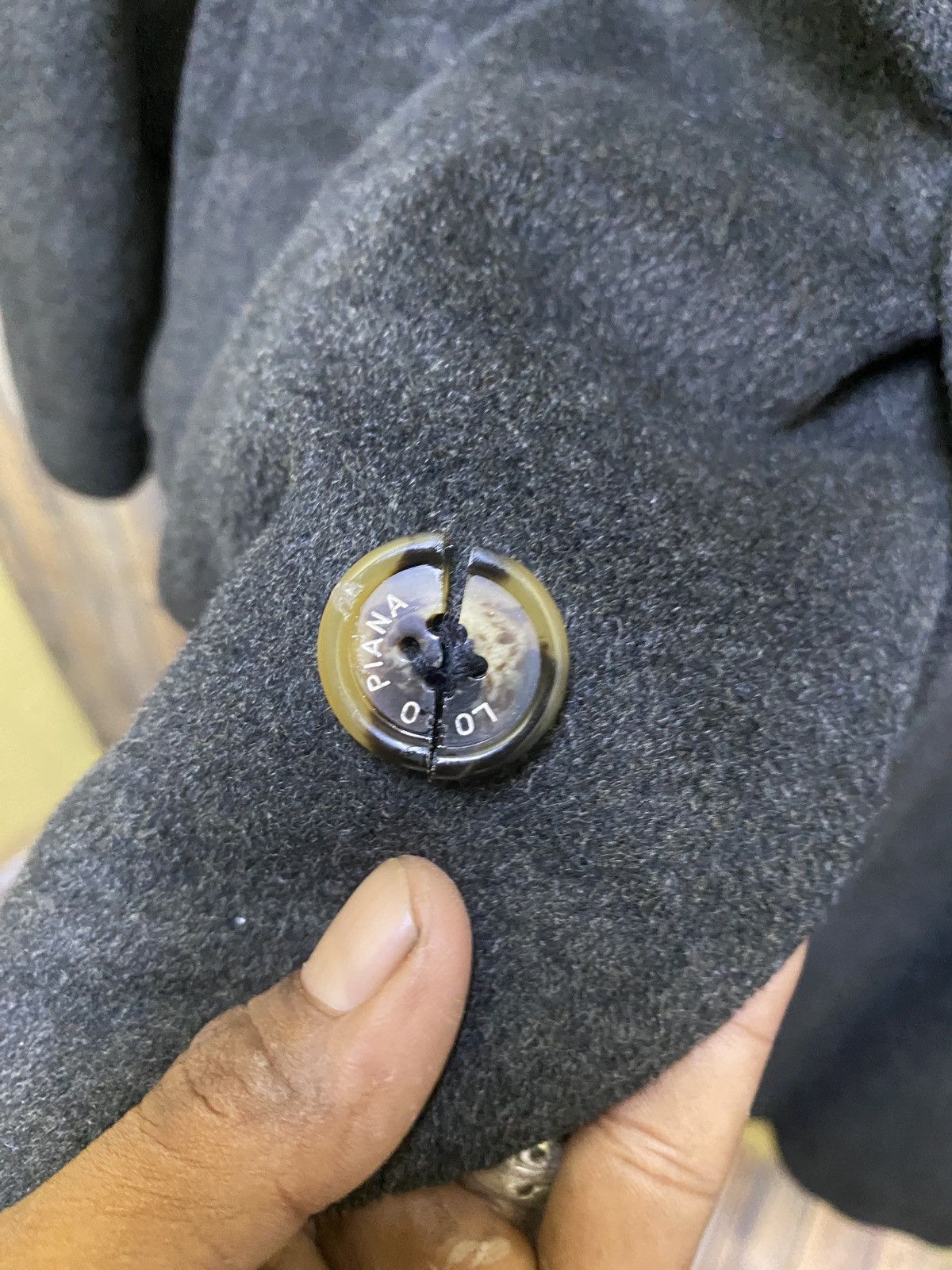 Loro Piana Vintage Wool Loro Piana Trench Coat Jacket Size US M / EU 48-50 / 2 - 11 Thumbnail