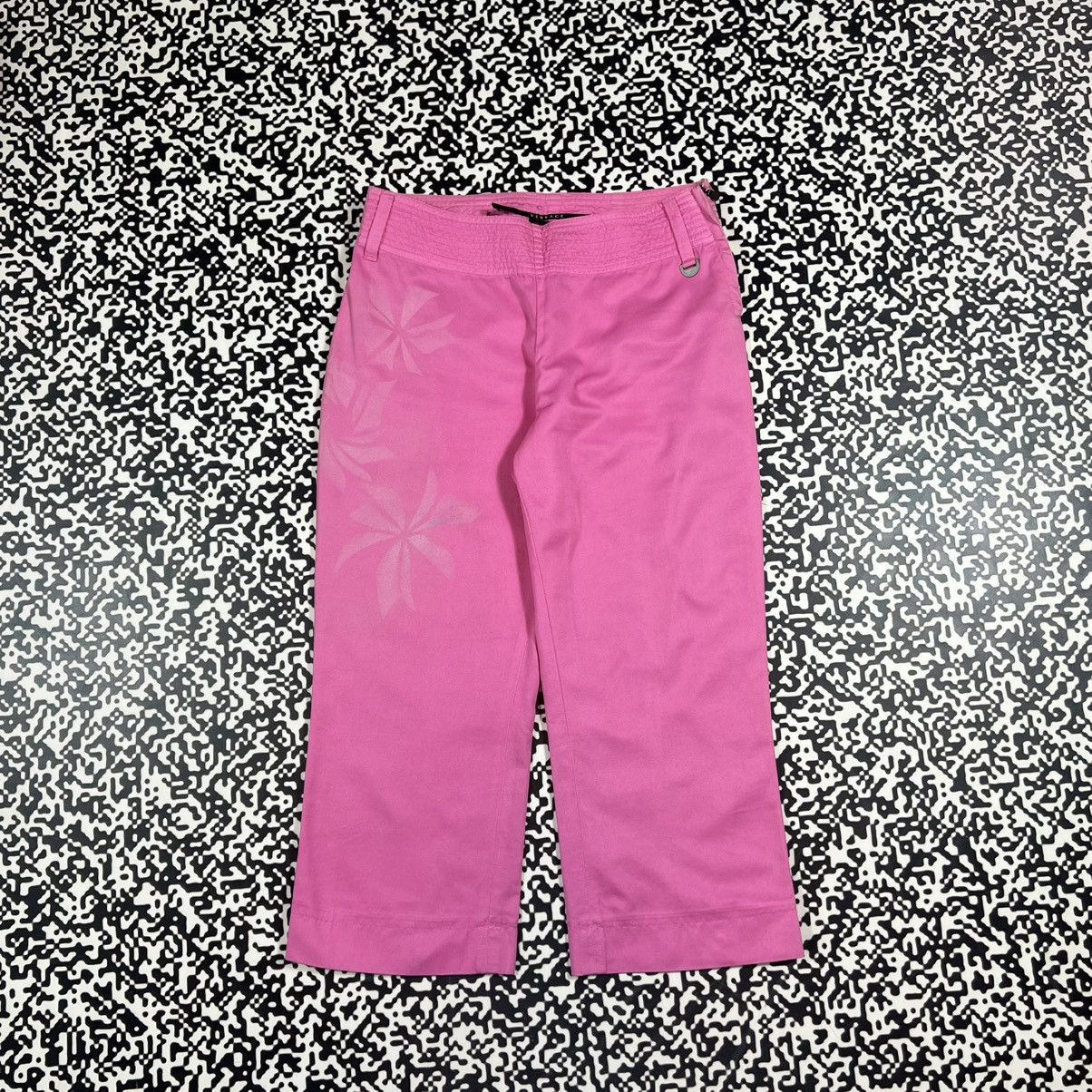 Versace Vintage 90s Versace Sport Retro Bridges Shorts Size 28" / US 6 / IT 42 - 2 Thumbnail