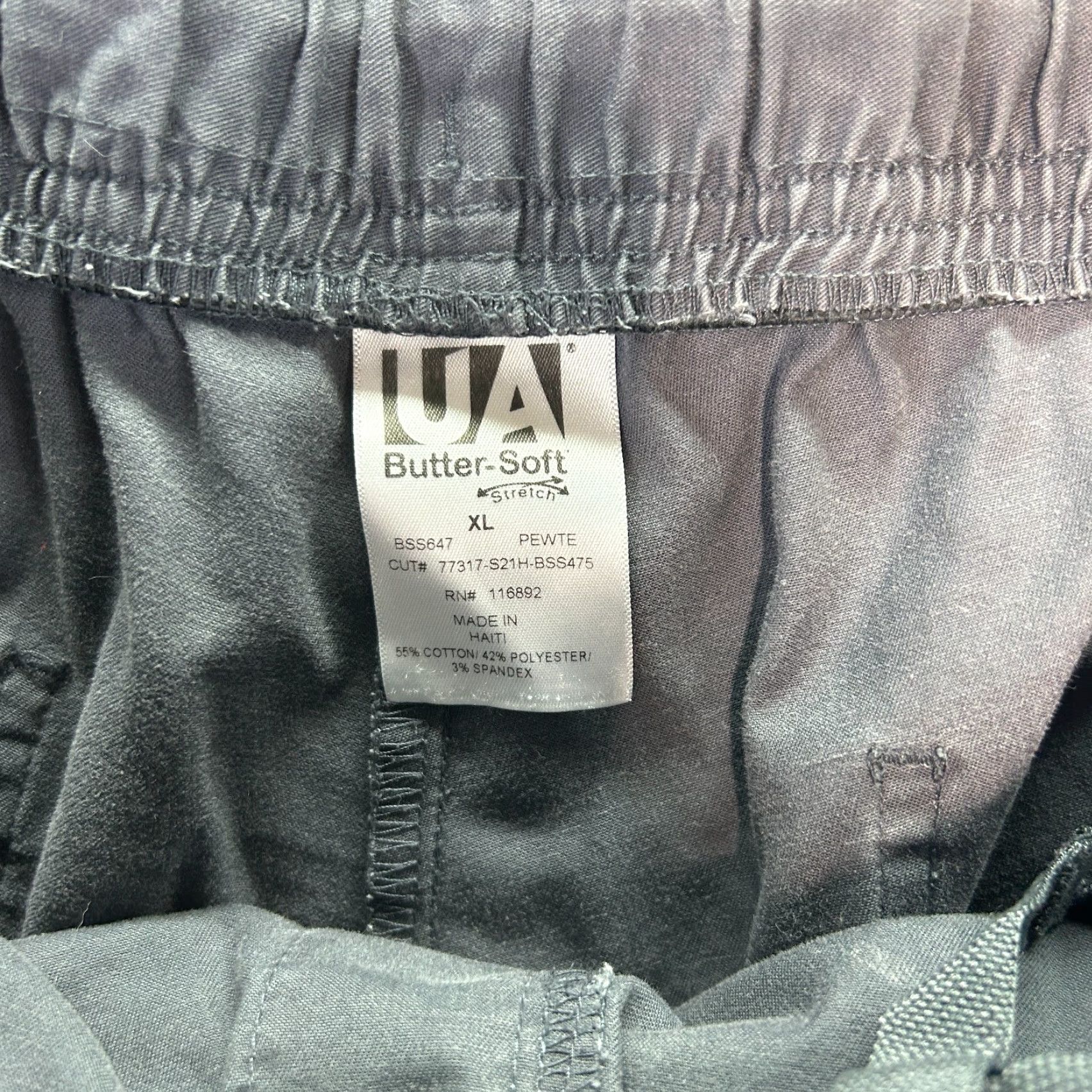 Buttero UA Butter Soft XL STRETCH Womens Cargo Jogger Scrub Pants Size 40" / US 18 - 2 Thumbnail