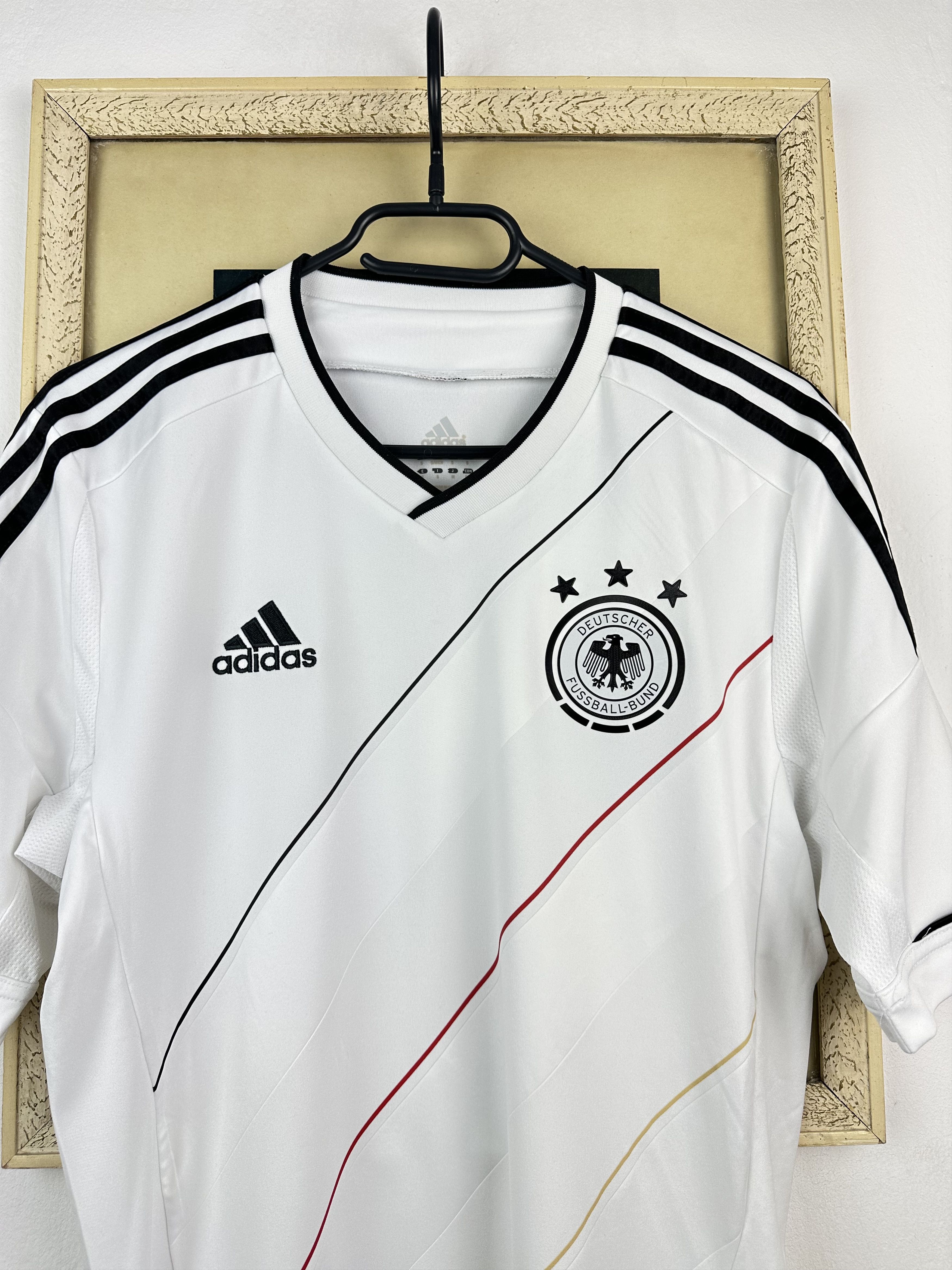 Adidas Germany Home football shirt 2012 Soccer Adidas Jersey Size US S / EU 44-46 / 1 - 2 Thumbnail