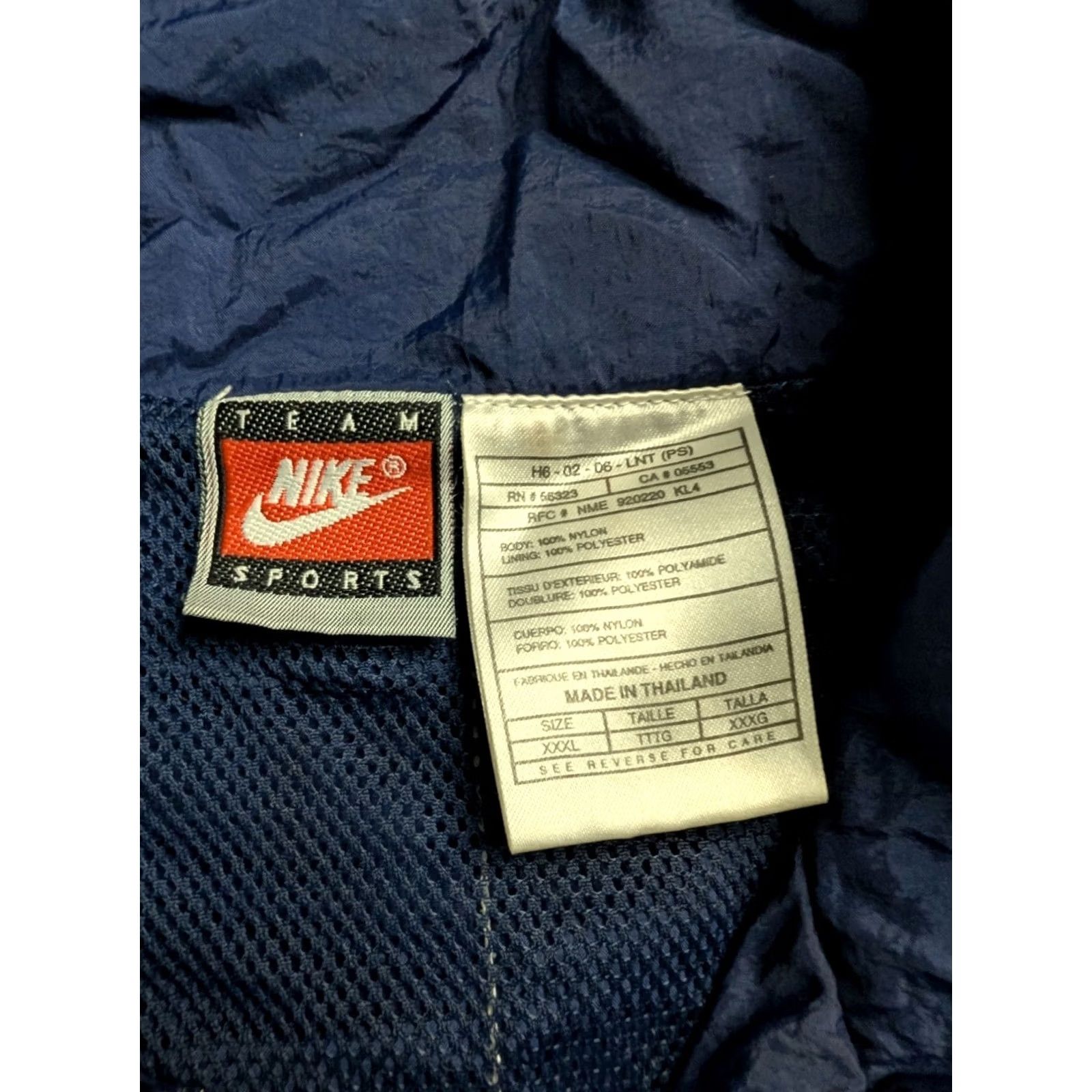 Nike VINTAGE Nike Penn State Nittany Lions Jacket Full Zip XXXL Blue Sports Mens Size US XXL / EU 58 / 5 - 2 Thumbnail