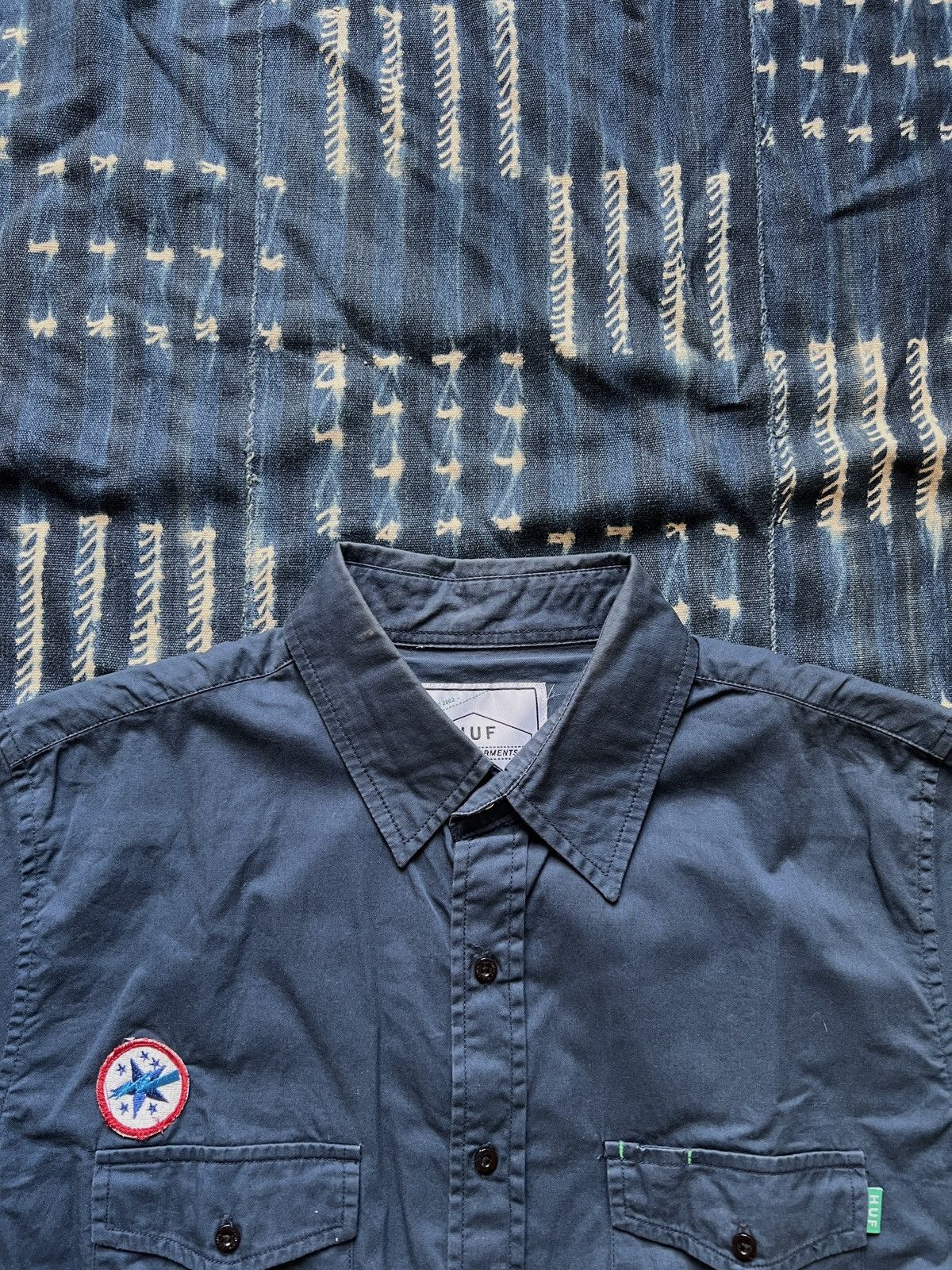 Huf Huf SF Vintage Work Shirt OG Size US M / EU 48-50 / 2 - 3 Thumbnail