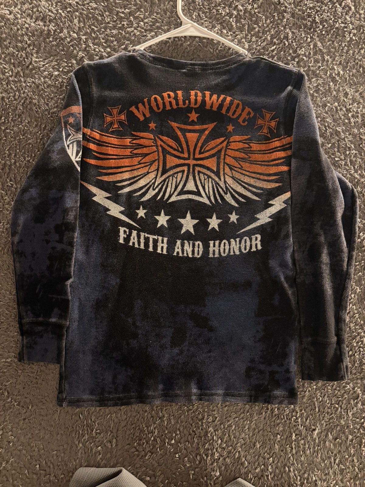 Other Vintage Salvation Worldwide 1953 Skull Graphic Thermal Size US S / EU 44-46 / 1 - 2 Thumbnail