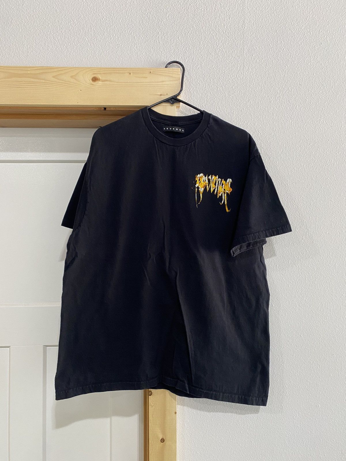 Tシャツ【GLOGANG】Revenge Your Love Tee ホワイト/ブラック org.jpg