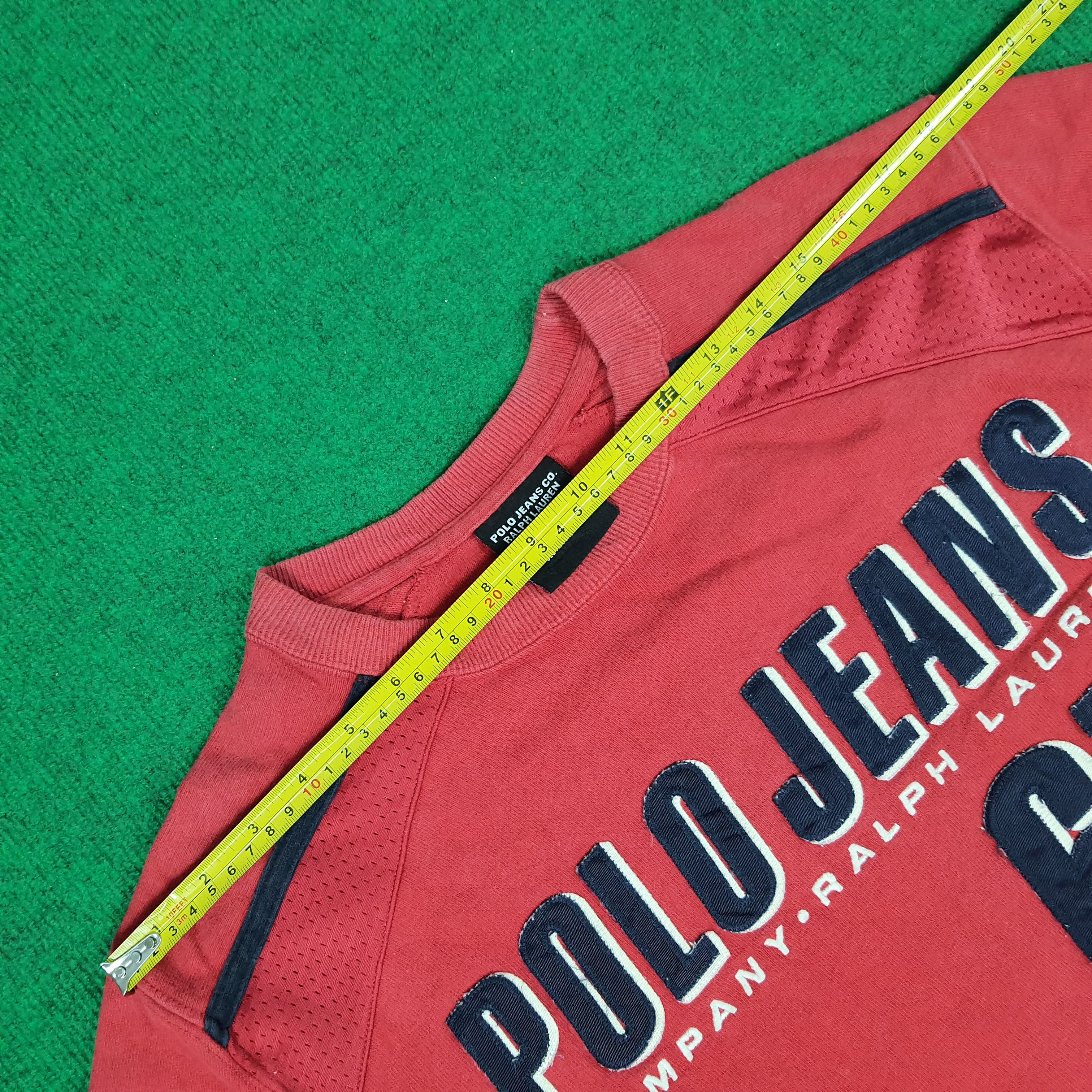 Polo Ralph Lauren × Vintage Vintage POLO JEANS Co. Ralph Lauren Sweatshirt Size US M / EU 48-50 / 2 - 9 Thumbnail