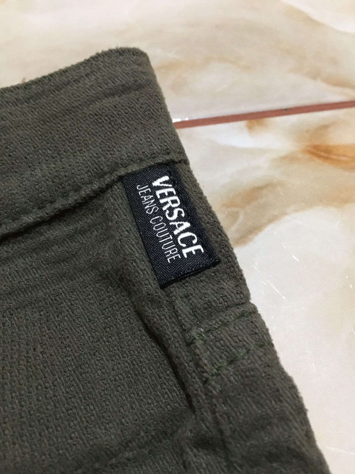 Designer × Versace × Versace Jeans Couture Versace corduroy trouser pants Size US 33 - 7 Thumbnail