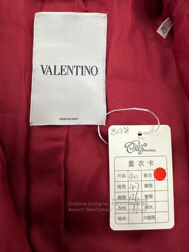 Valentino Valentino Red fur one-piece coat jacket Size M / US 6-8 / IT 42-44 - 4 Thumbnail