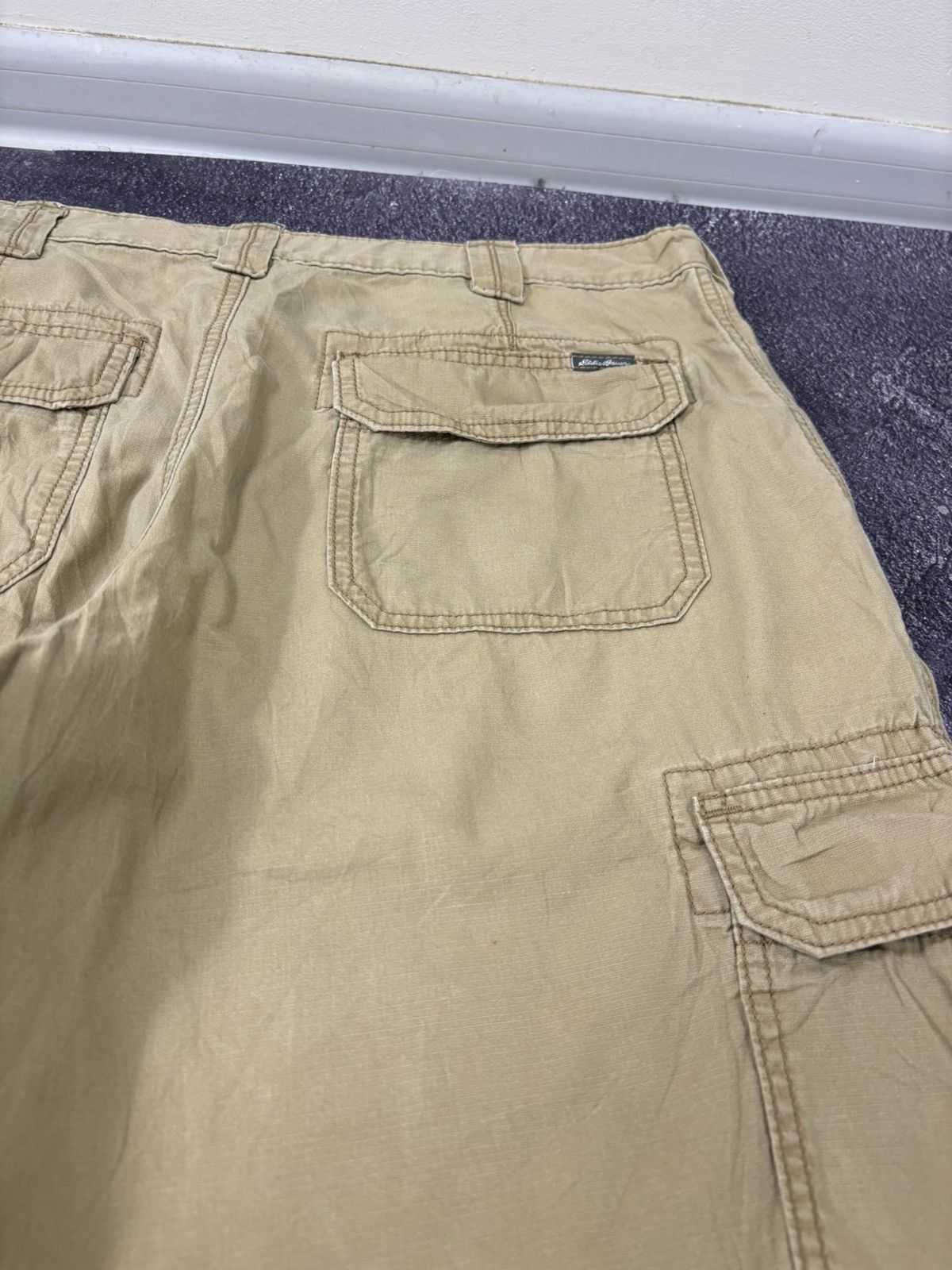 Eddie Bauer Eddie Bauer Vintage Y2K Men’s Utility Hype Dyed Cargo Shorts Size US 36 / EU 52 - 13 Thumbnail