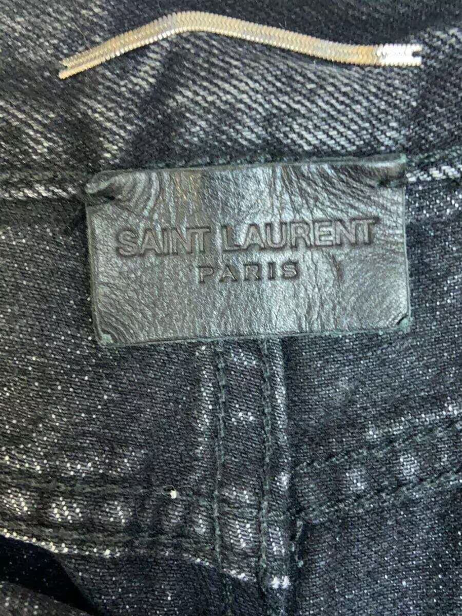 Saint Laurent Paris SAINT LAURENT Cut-off Denim Half - Shorts Size US 30 / EU 46 - 4 Thumbnail