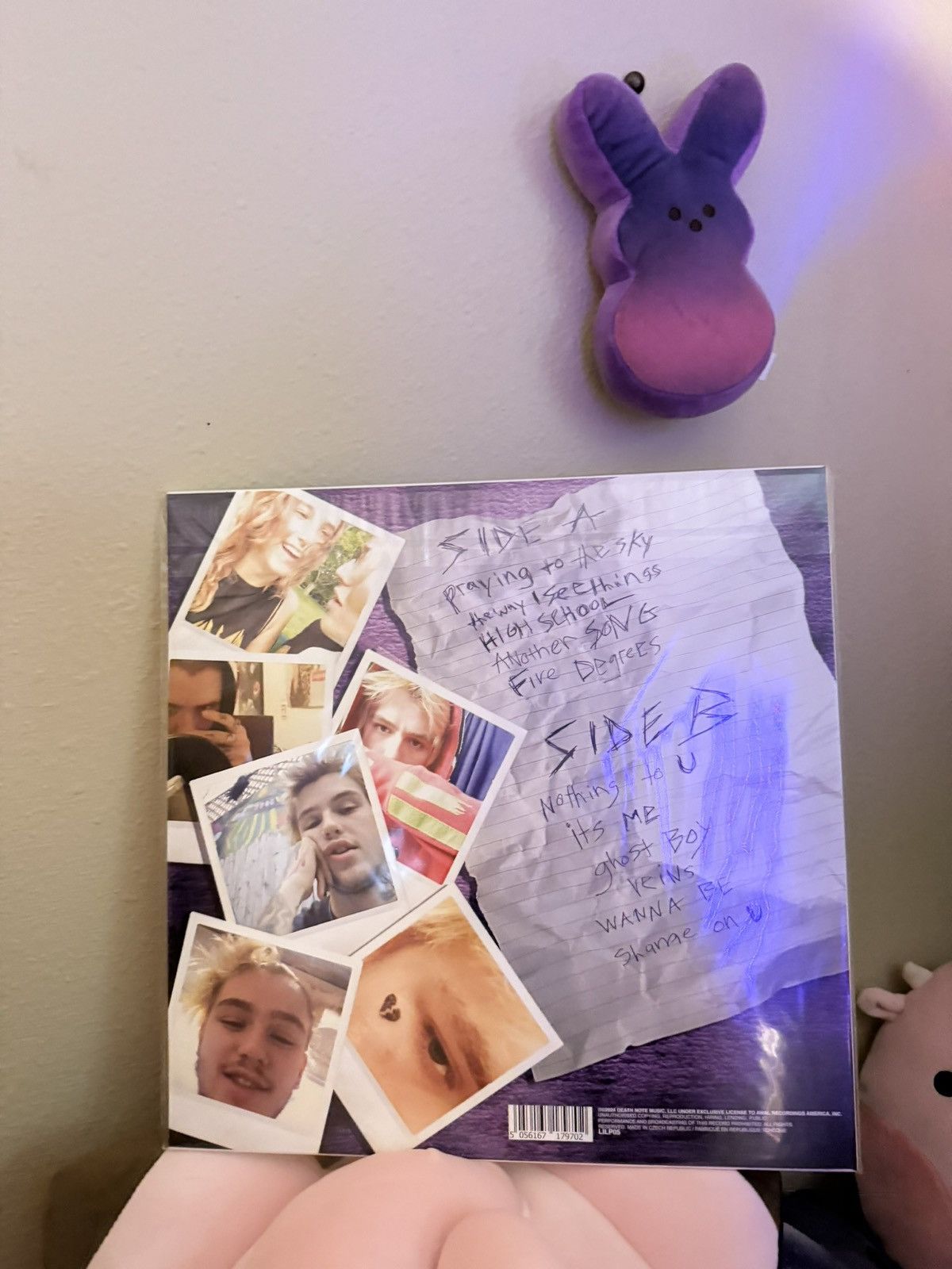Lil Peep LIL PEEP PART ONE Sugar Purple Vinyl 45 record gothboiclique Size ONE SIZE - 12 Thumbnail