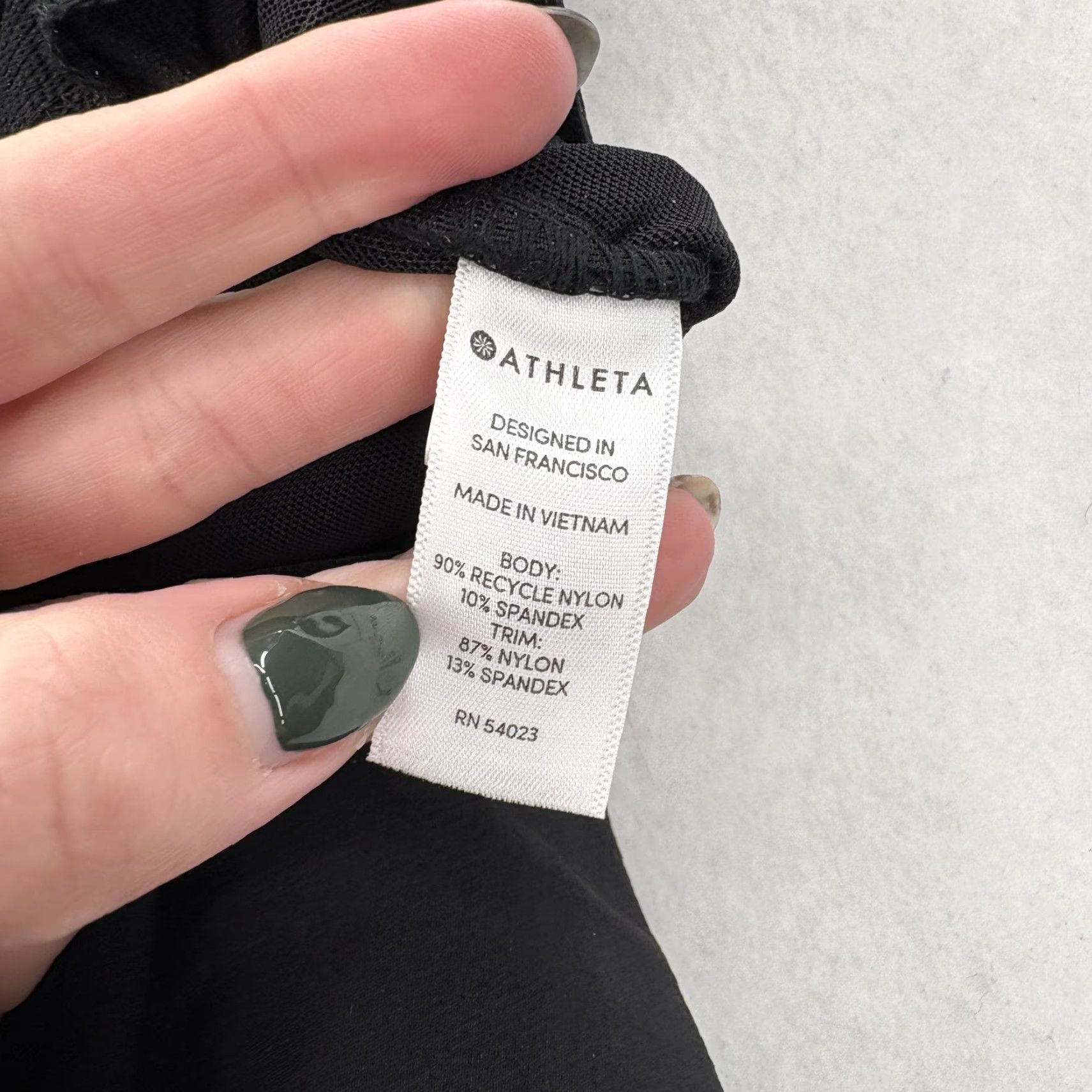 Athleta Athleta Wander Stash Skinny Pants Womens 8 Black Stretch Nylon Ankle Gym & Travel Size 30" / US 8 / IT 44 - 5 Thumbnail