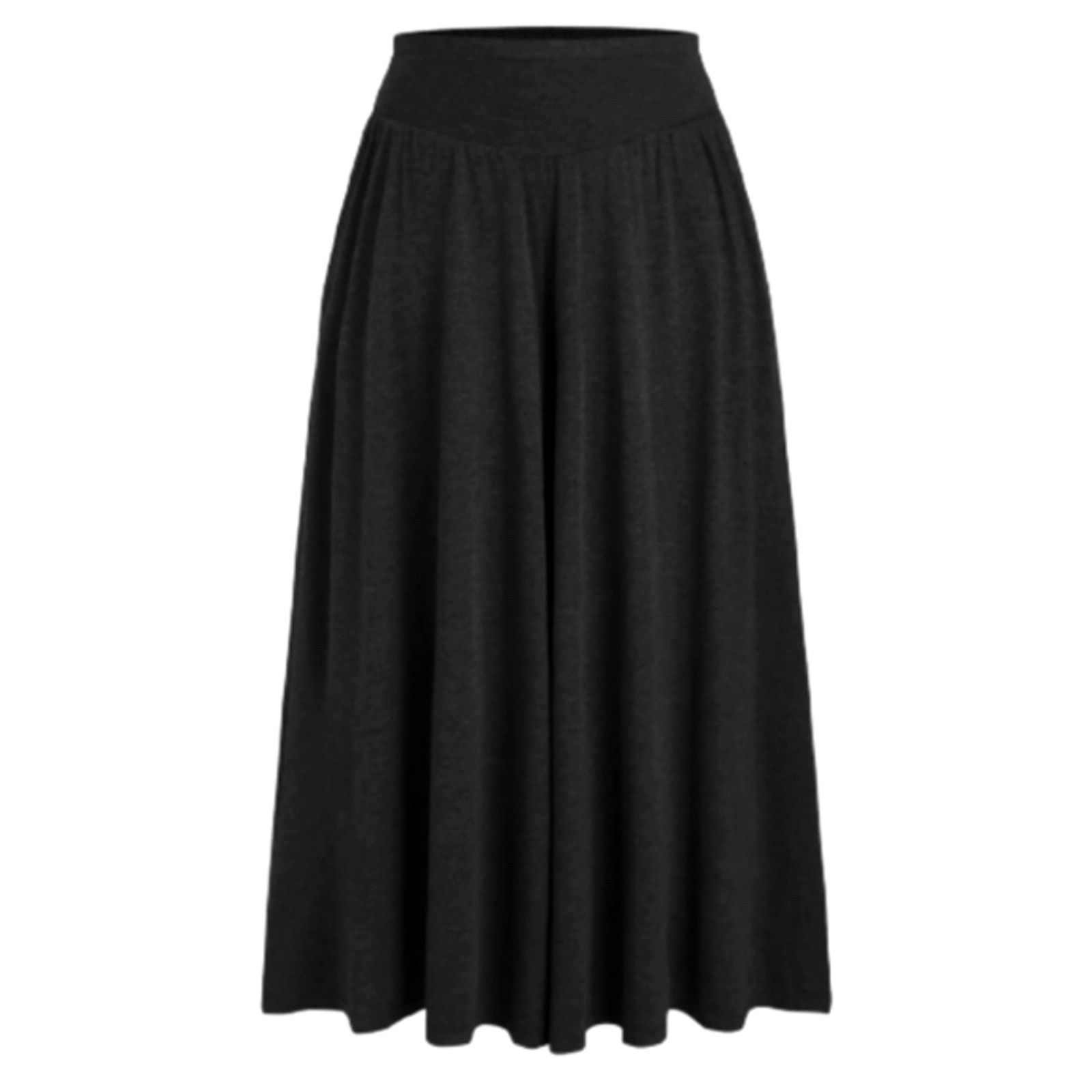 Cider CIDER ☆ MIDNITE ☆ WIDE-LEG ☆ JERSEY KNIT PANTS ☆ 4x ☆ NIP Size 30" / US 8 / IT 44 - 2 Thumbnail