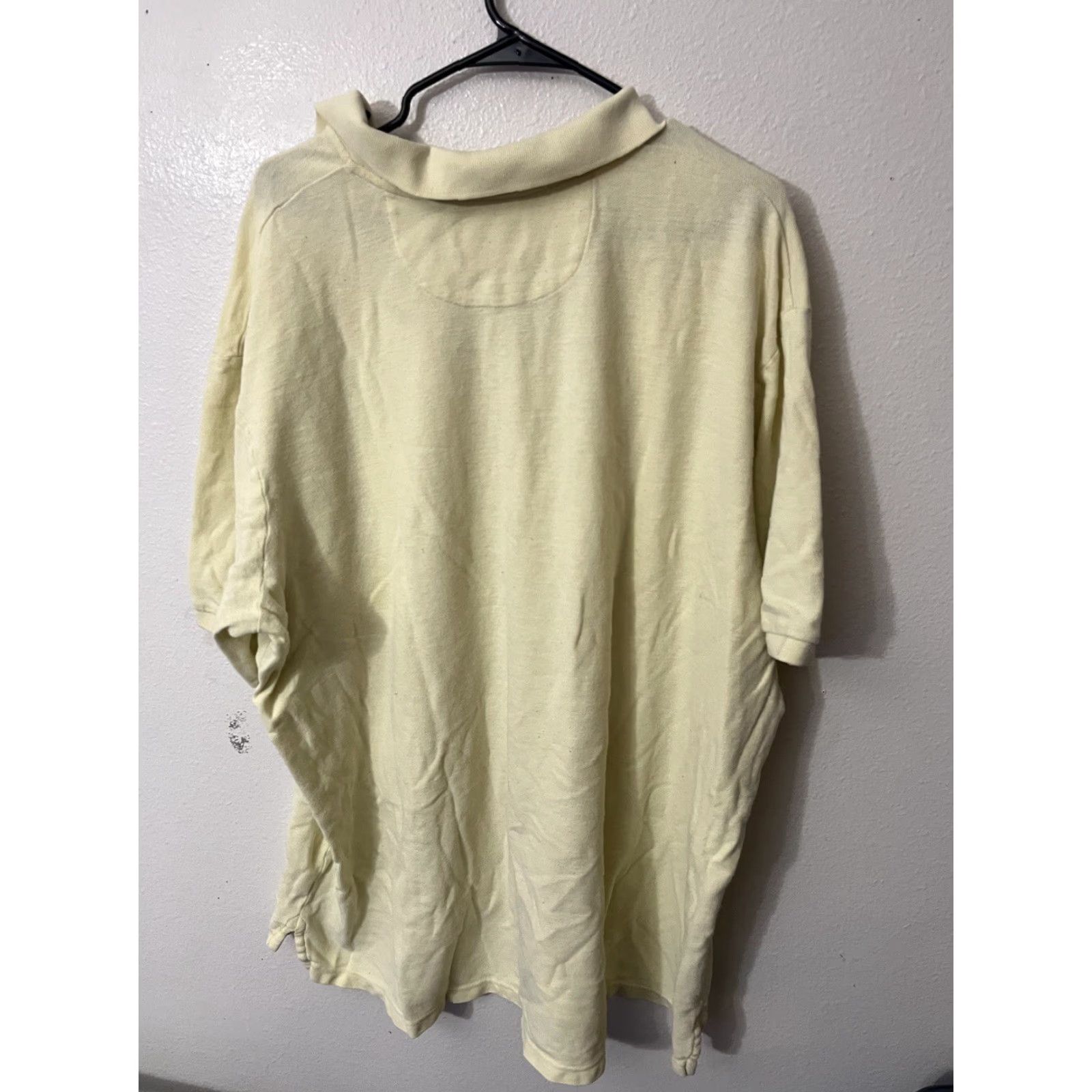Chaps VINTAGE Chaps Polo Shirt Big & Tall 3XT Men's Short Sleeve Yellow 100% Cotton Golf Logo US Theme American Size US XXL / EU 58 / 5 - 3 Thumbnail