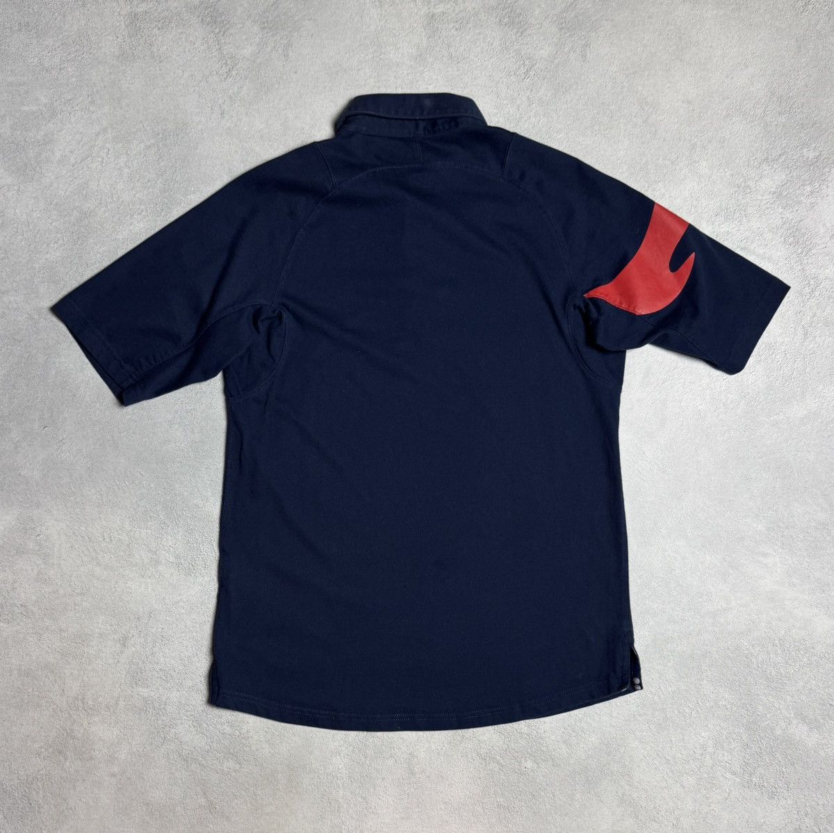 Nike England Cotton Polo Shirt Nike O2 Vintage 2000s Size US M / EU 48-50 / 2 - 2 Thumbnail