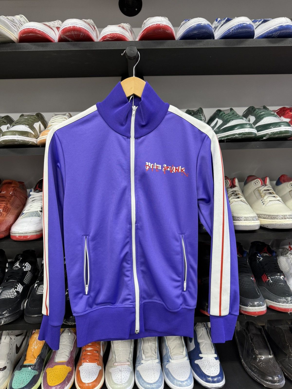Palm Angels PALM ANGELS x Playboi carti Purple Die Punk Jacket size Size US XS / EU 42 / 0 - 1 Thumbnail