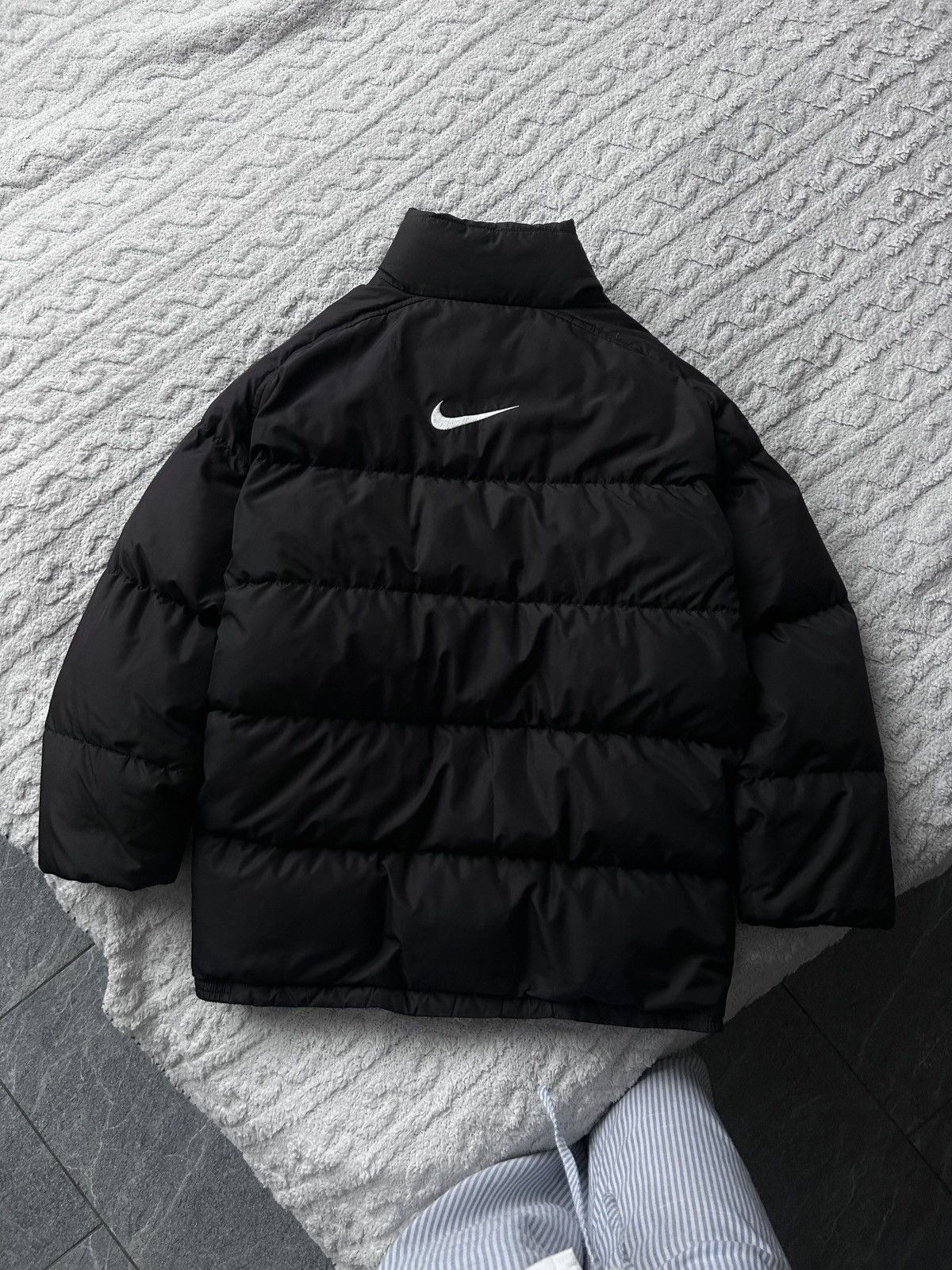 Nike Vintage puffer nike swoosh down jacket 00s Size M / US 6-8 / IT 42-44 - 2 Thumbnail
