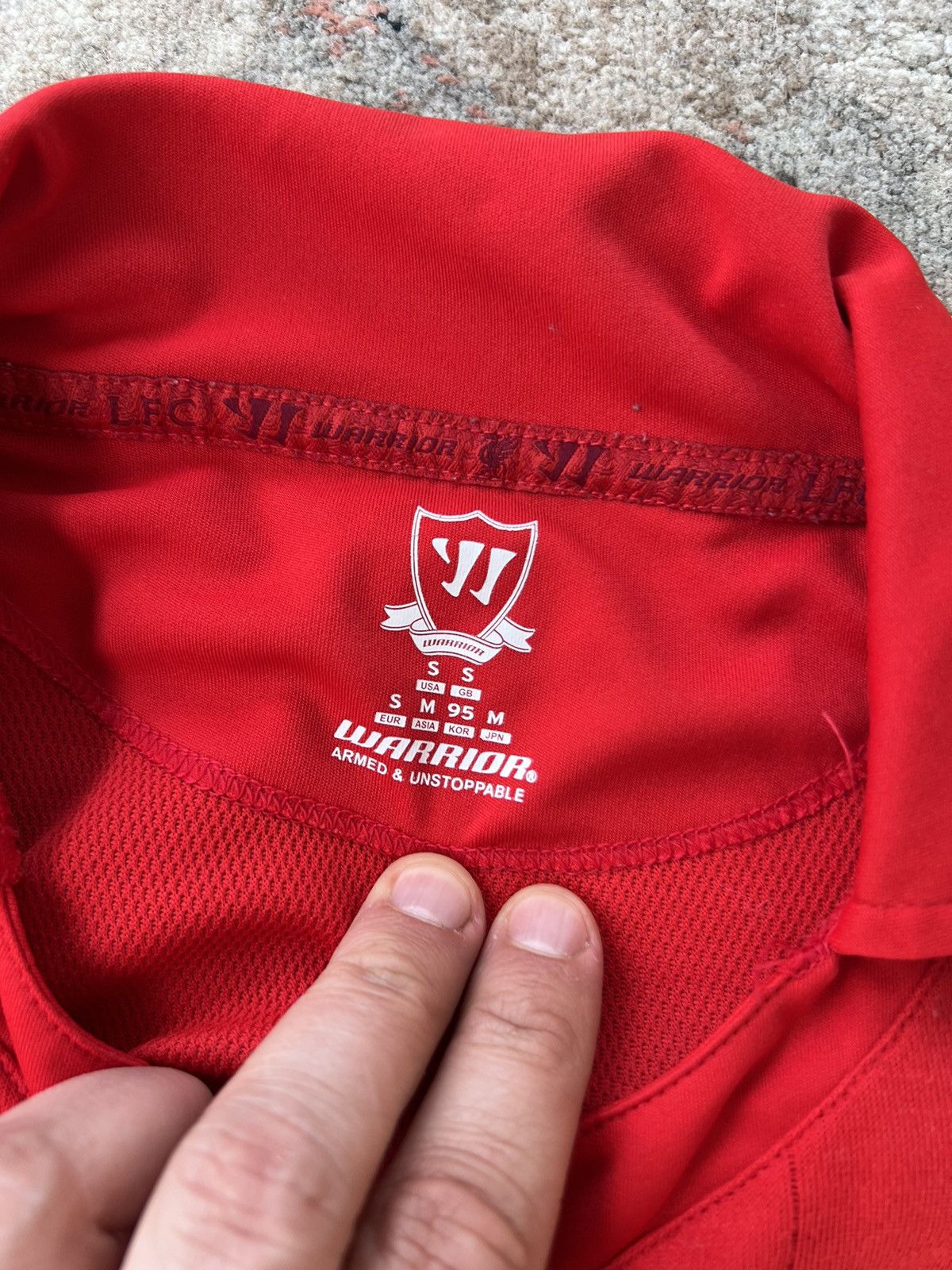 Warrior Warrior Liverpool Jersey Size US S / EU 44-46 / 1 - 4 Thumbnail