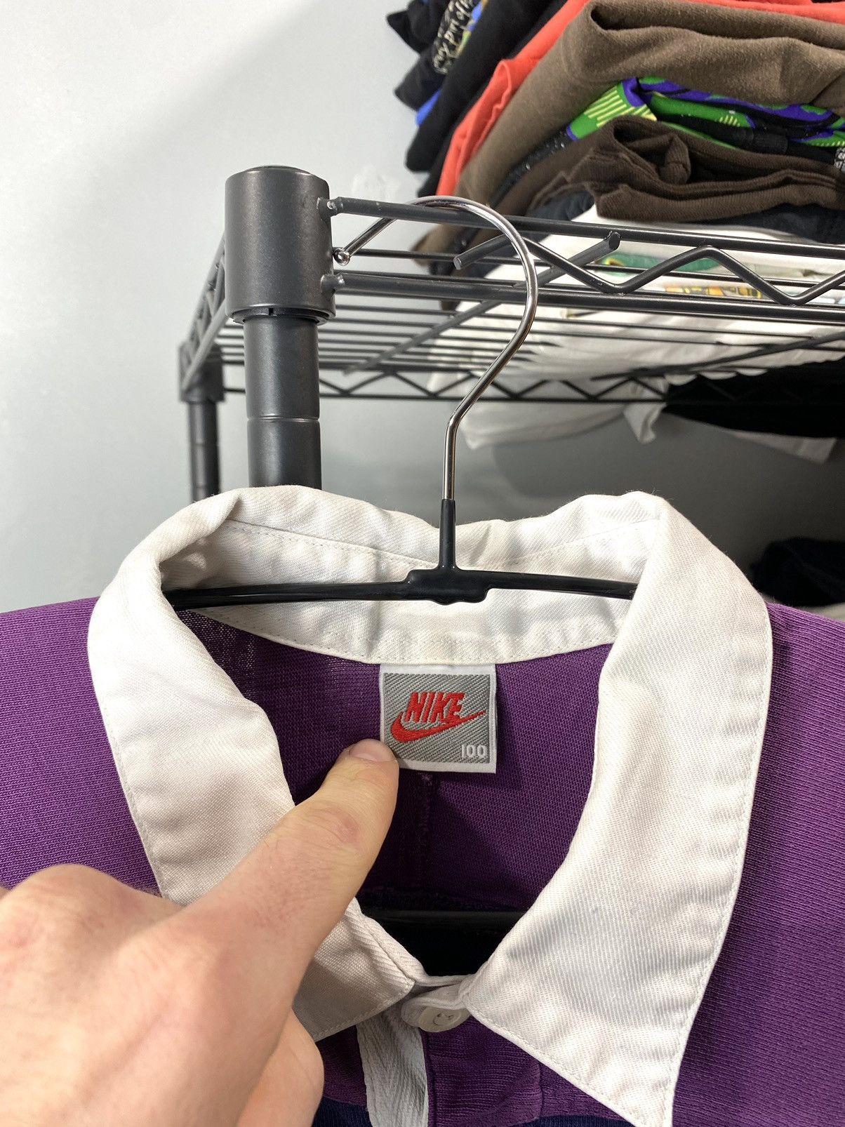 Japanese Brand Rare! 1993 Vintage Japan Nike Rugby Longsleeve Sweatshirt Size US M / EU 48-50 / 2 - 5 Thumbnail