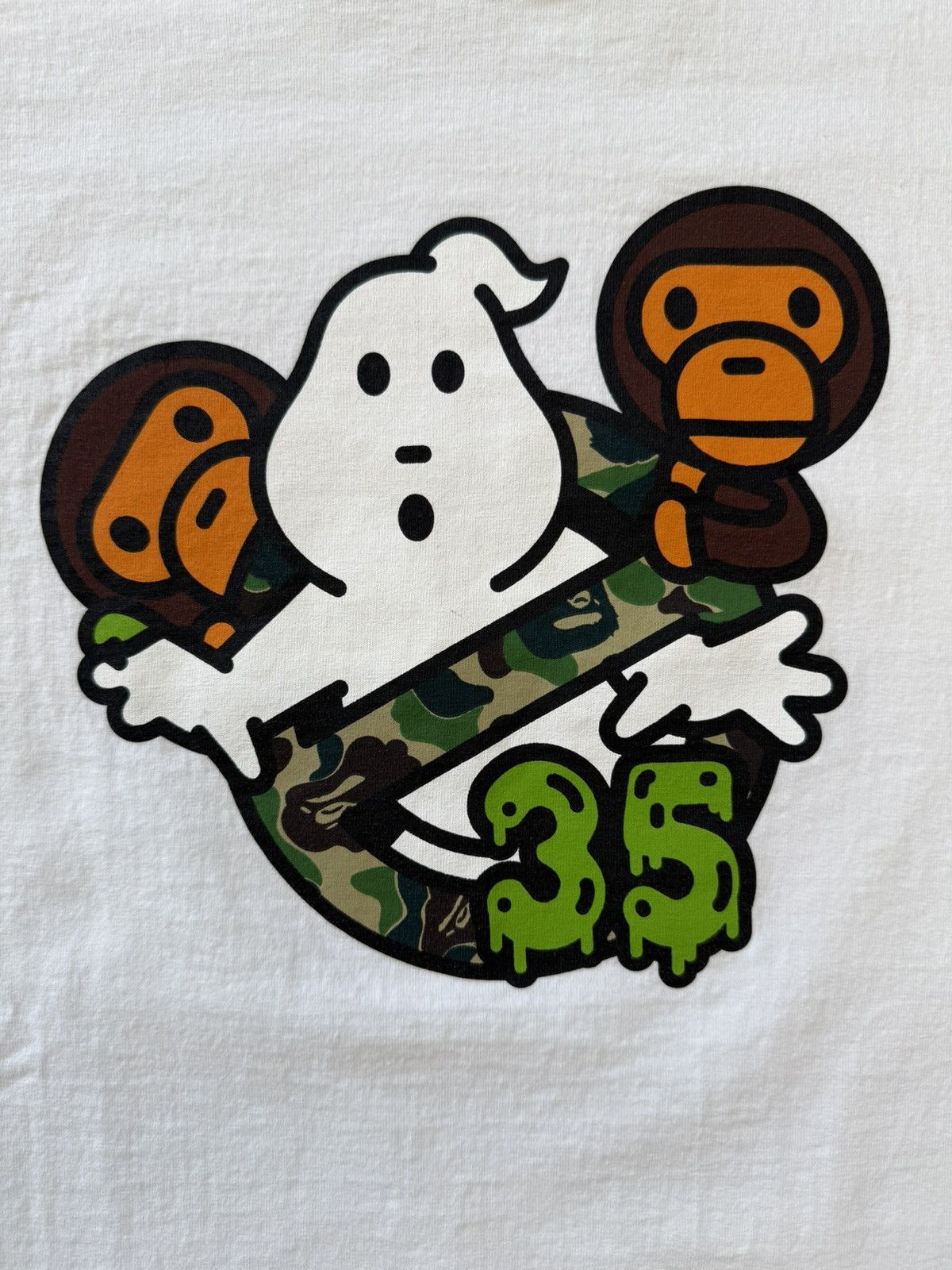 Bape SS19 Bape Ghostbusters Baby Milo Tee Size US XXL / EU 58 / 5 - 2 Thumbnail