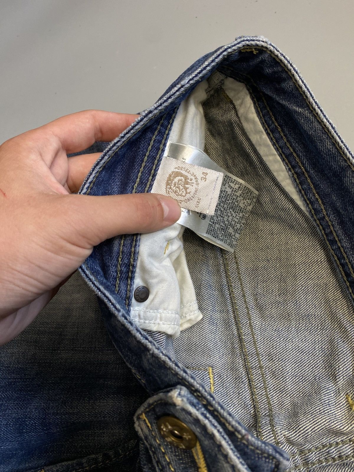 Diesel Diesel vintage denim pants rare print Size US 34 / EU 50 - 3 Thumbnail