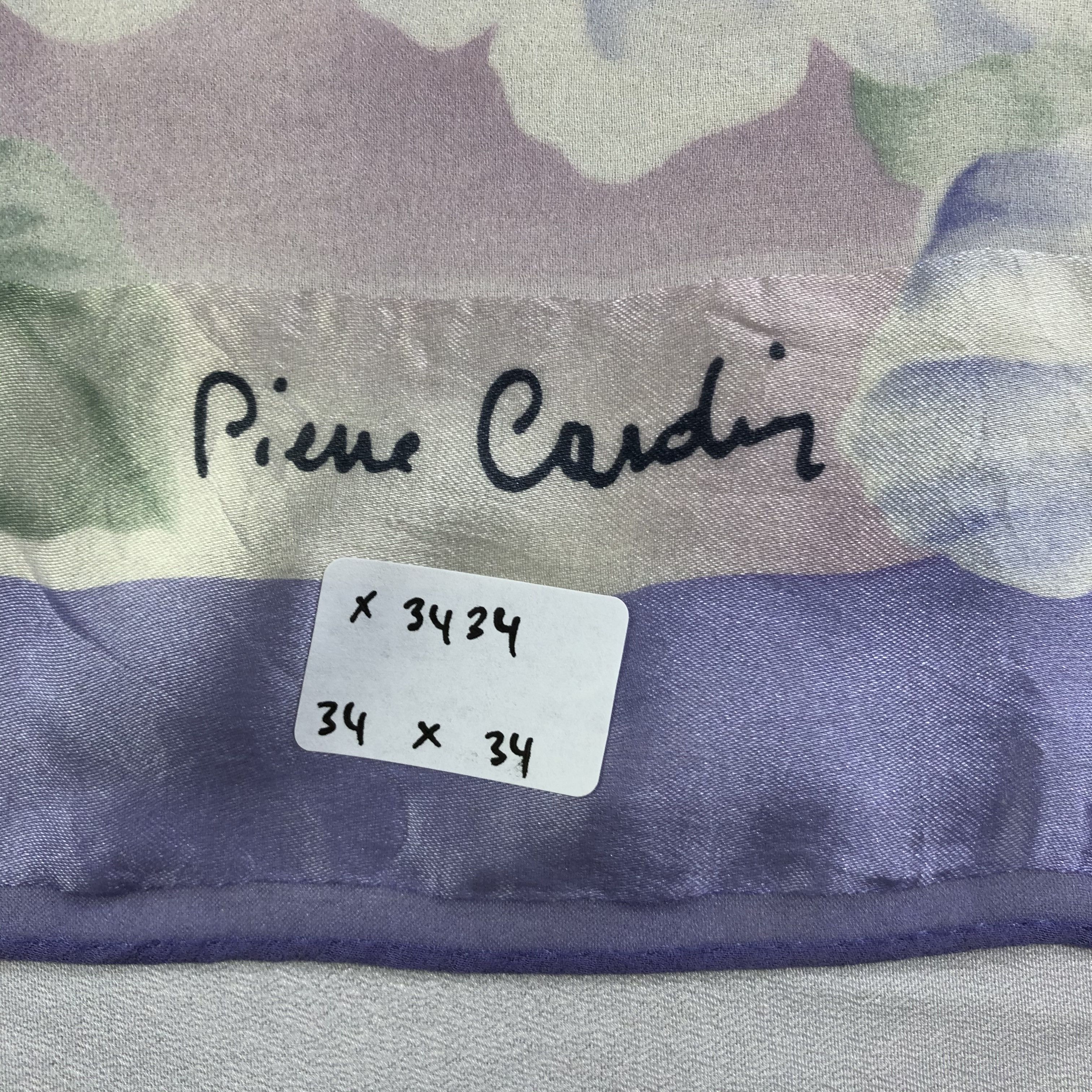 Pierre Cardin × Vintage Vintage Pierre Cardin Silk Scarf Size ONE SIZE - 5 Thumbnail